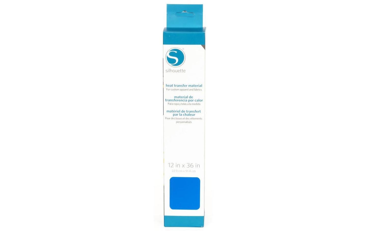 Silhouette Aufbügelfolie 30.5 cm x 90 cm Blau, glatt