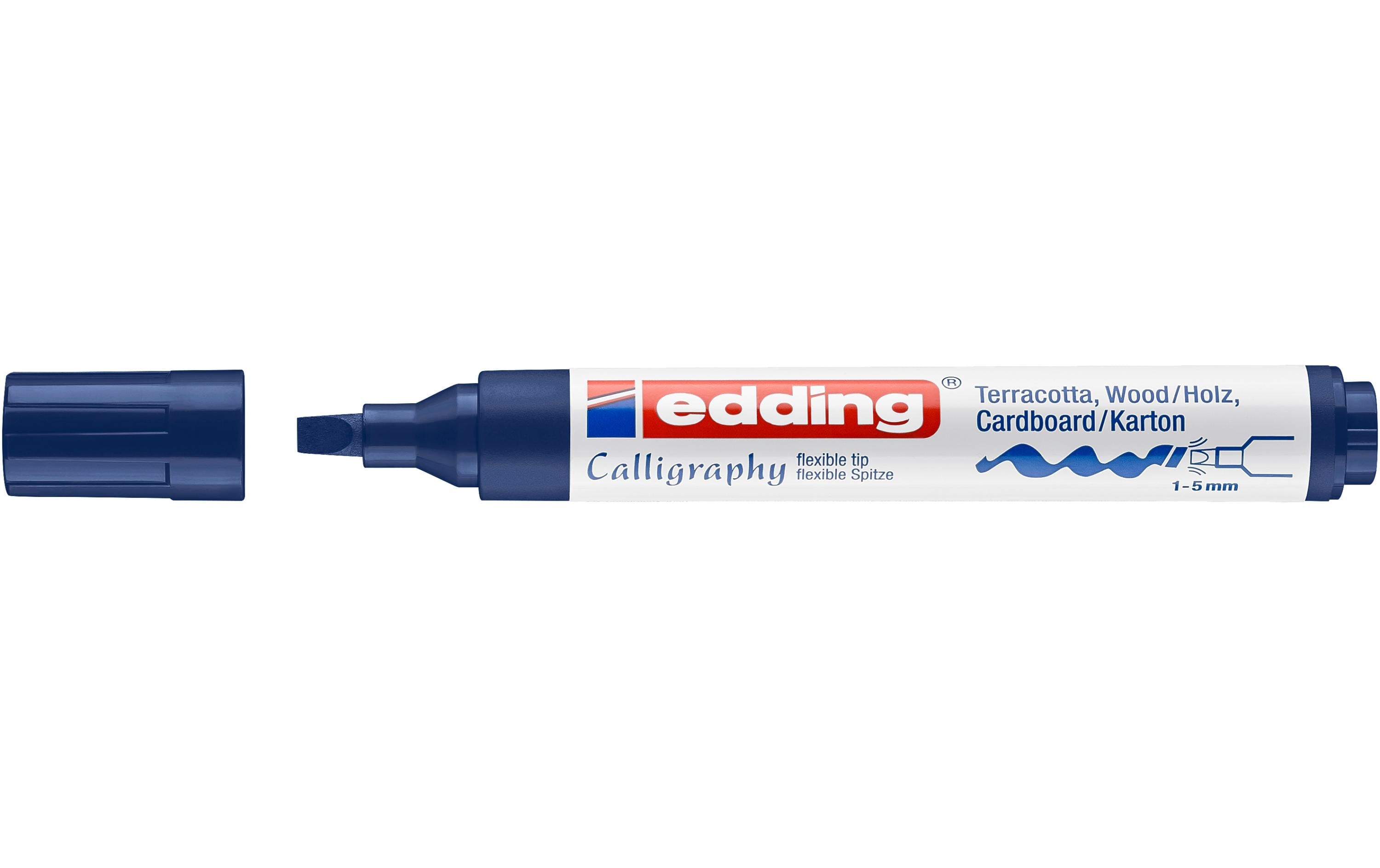 edding Kalligraphiemarker 1455 Blau