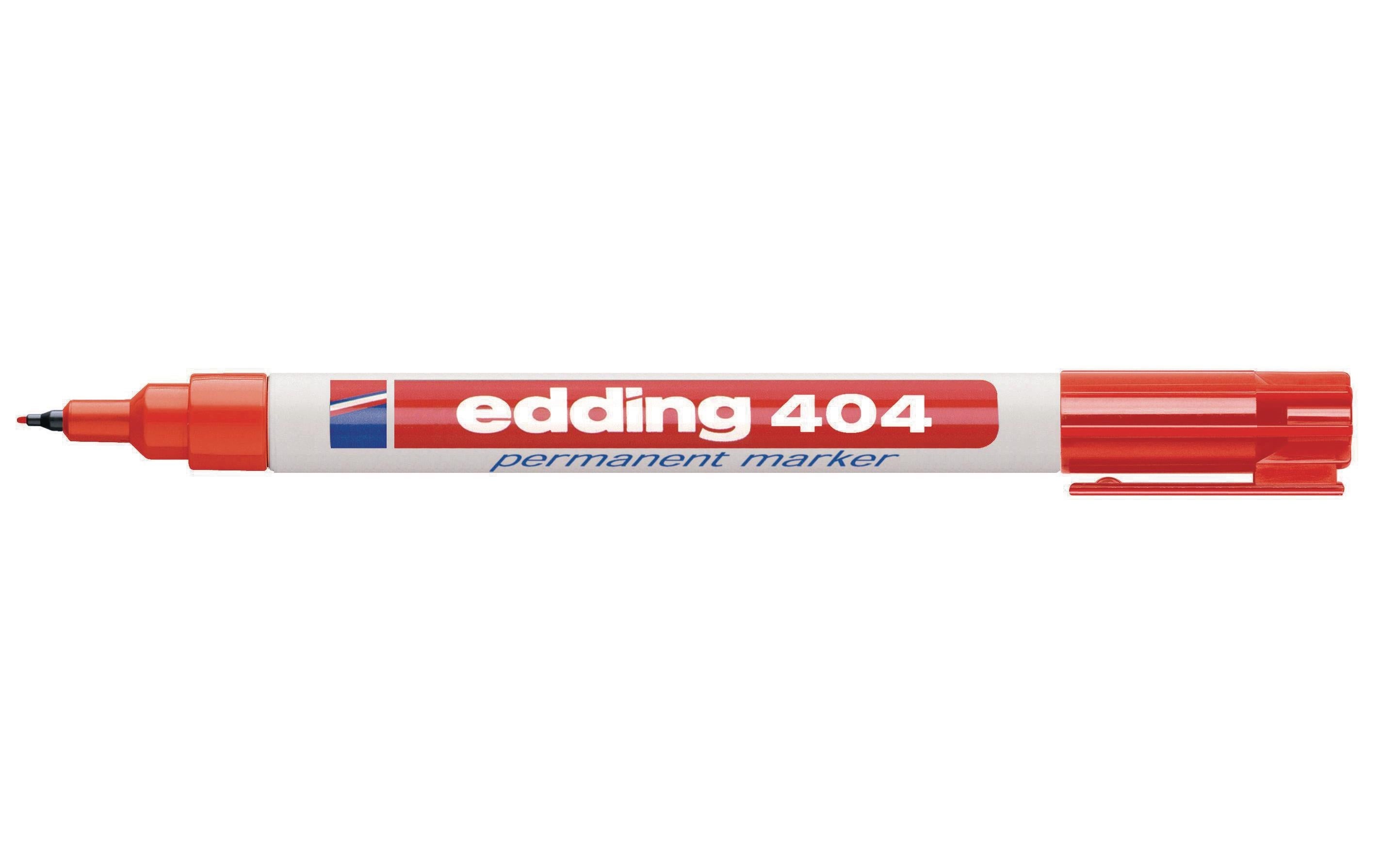 edding Permanent-Marker 404 Rot