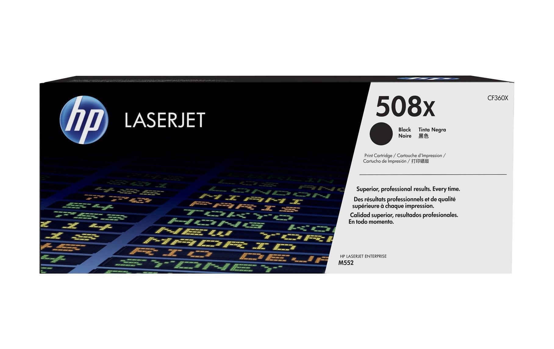 HP Toner Nr. 508X (CF360X) Black