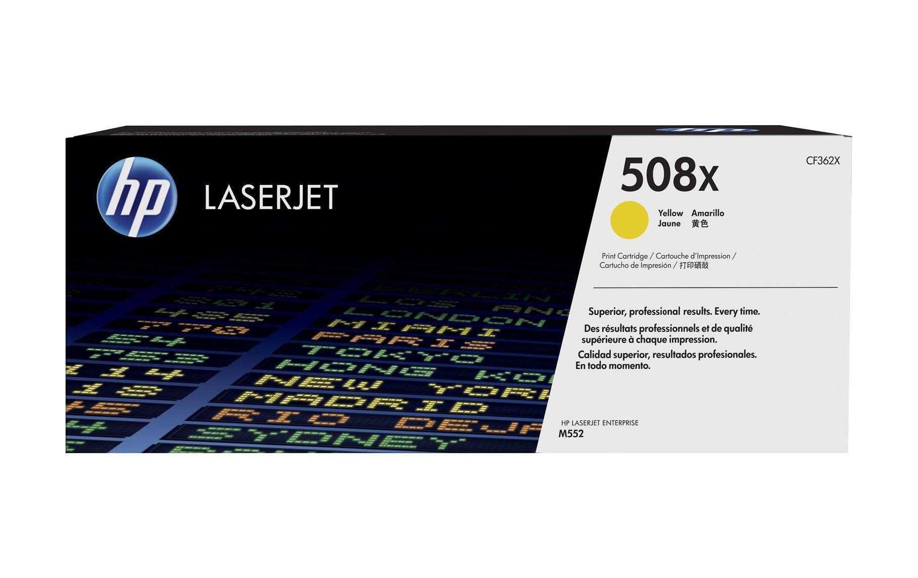 HP Toner Nr. 508X (CF362X) Yellow