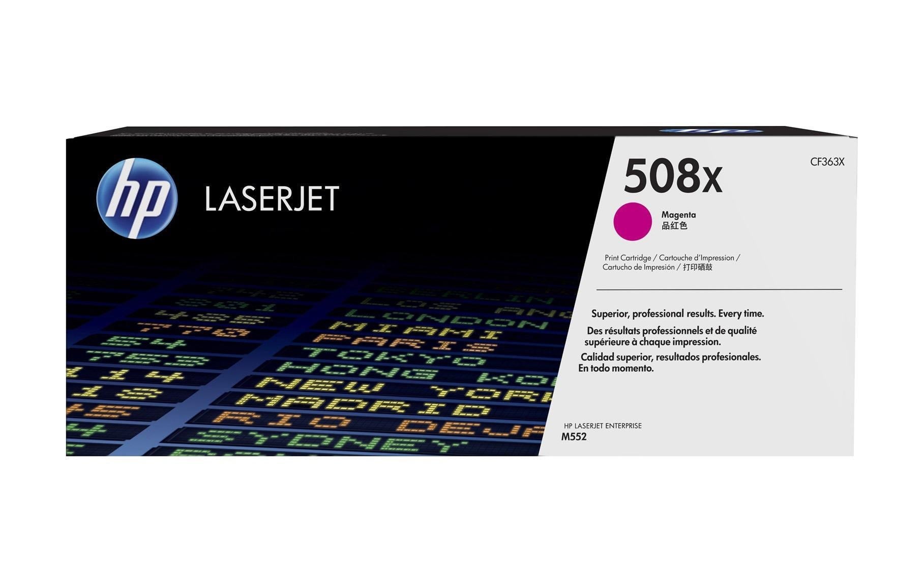 HP Toner Nr. 508X (CF363X) Magenta