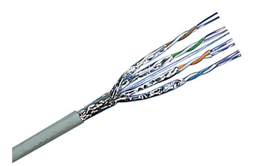R&M Verlegekabel R814602 Cat 6A, S/FTP, 305 m, Weiss
