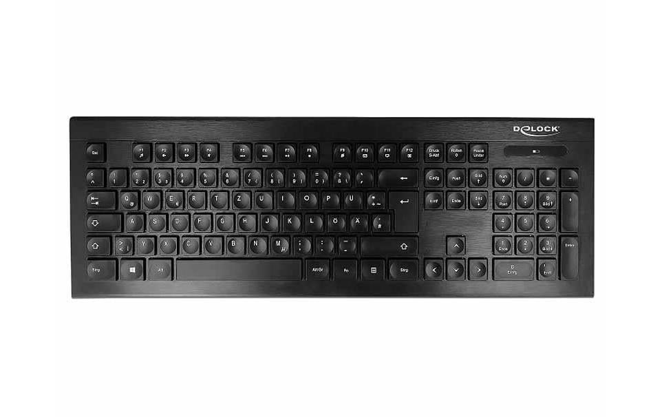 Delock Tastatur 12671 Wireless Water Drop DE-Layout