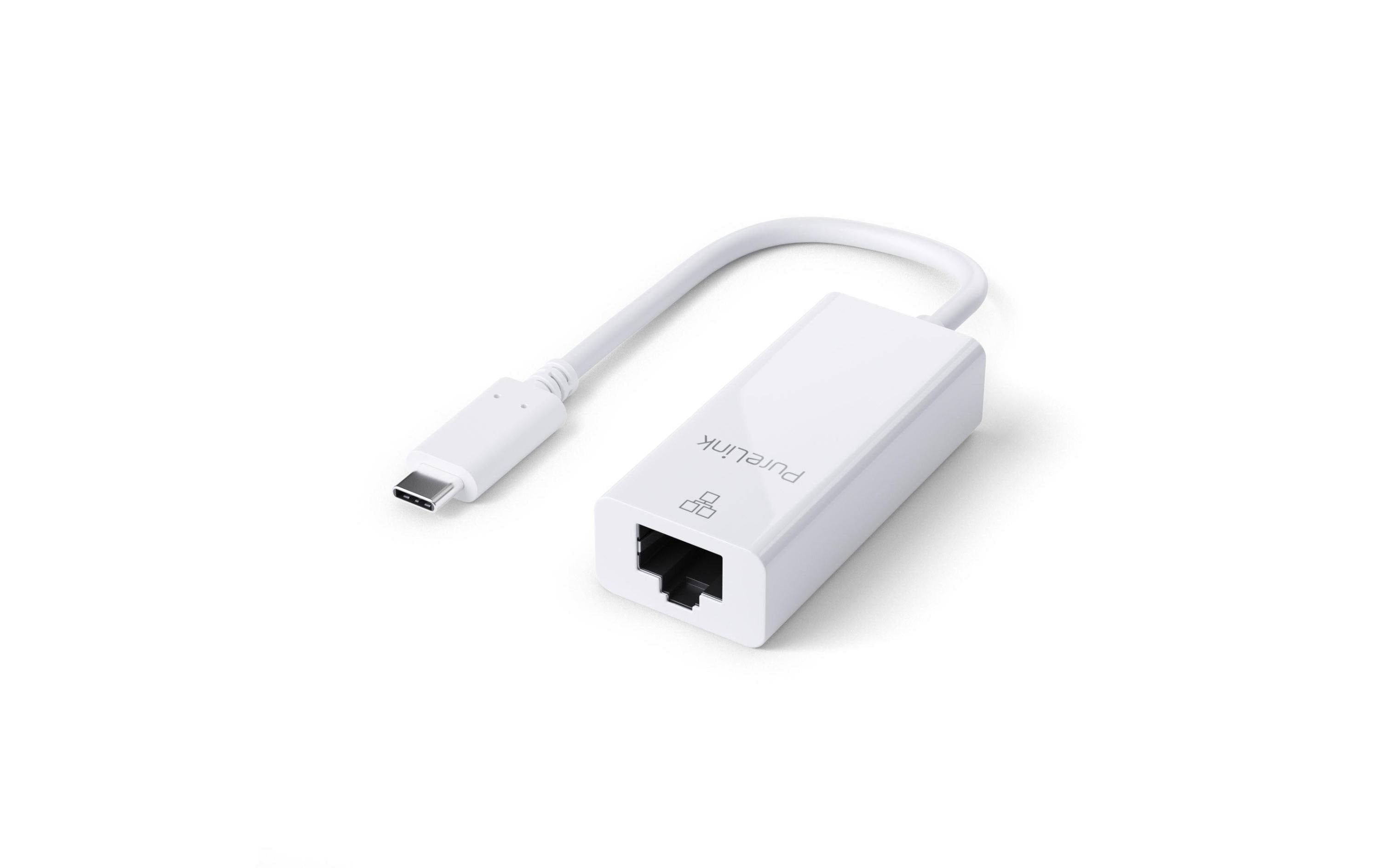 PureLink Netzwerk-Adapter IS260 USB-C - RJ-45, weiss