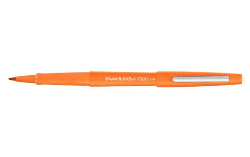 Paper Mate Fineliner Flair 1 mm, 12 Stück, Orange