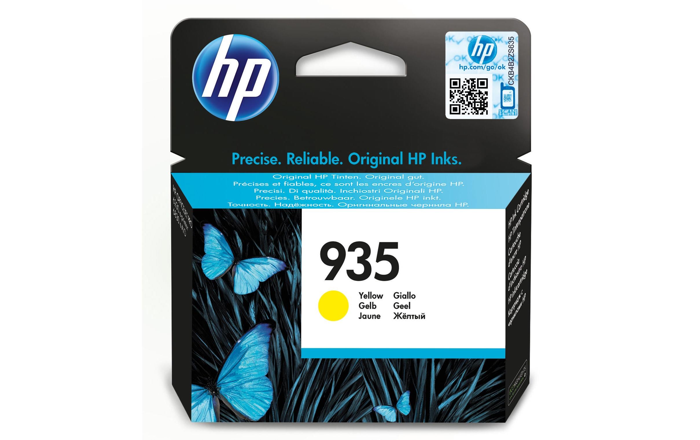 HP Tinte Nr. 935 (C2P22AE) Yellow