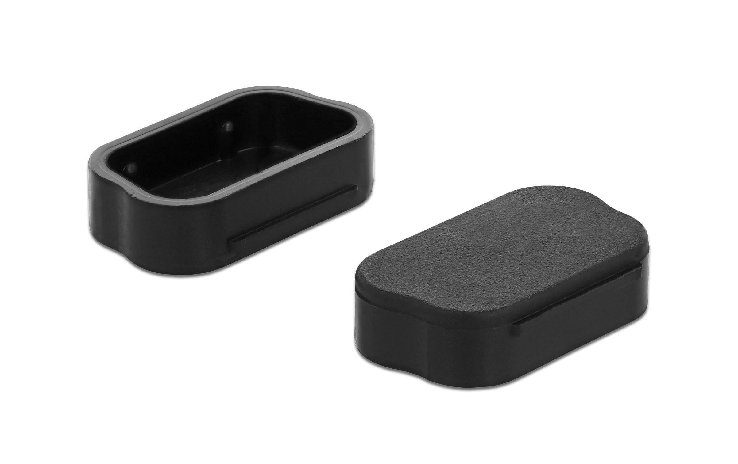 Delock Portschutzadapter RS232, DB9, VGA Staubschutz, 10er-Pack