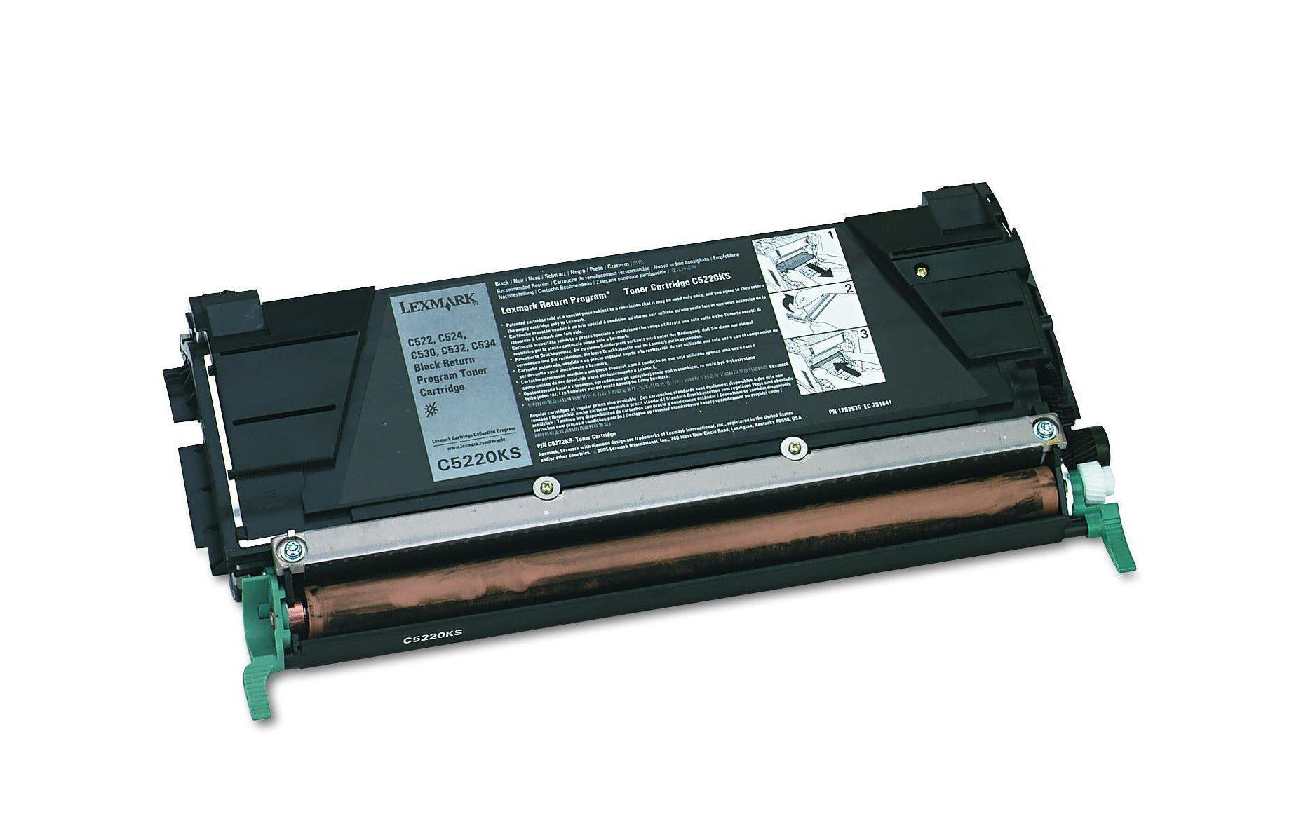 Lexmark Toner 00C5220KS Black