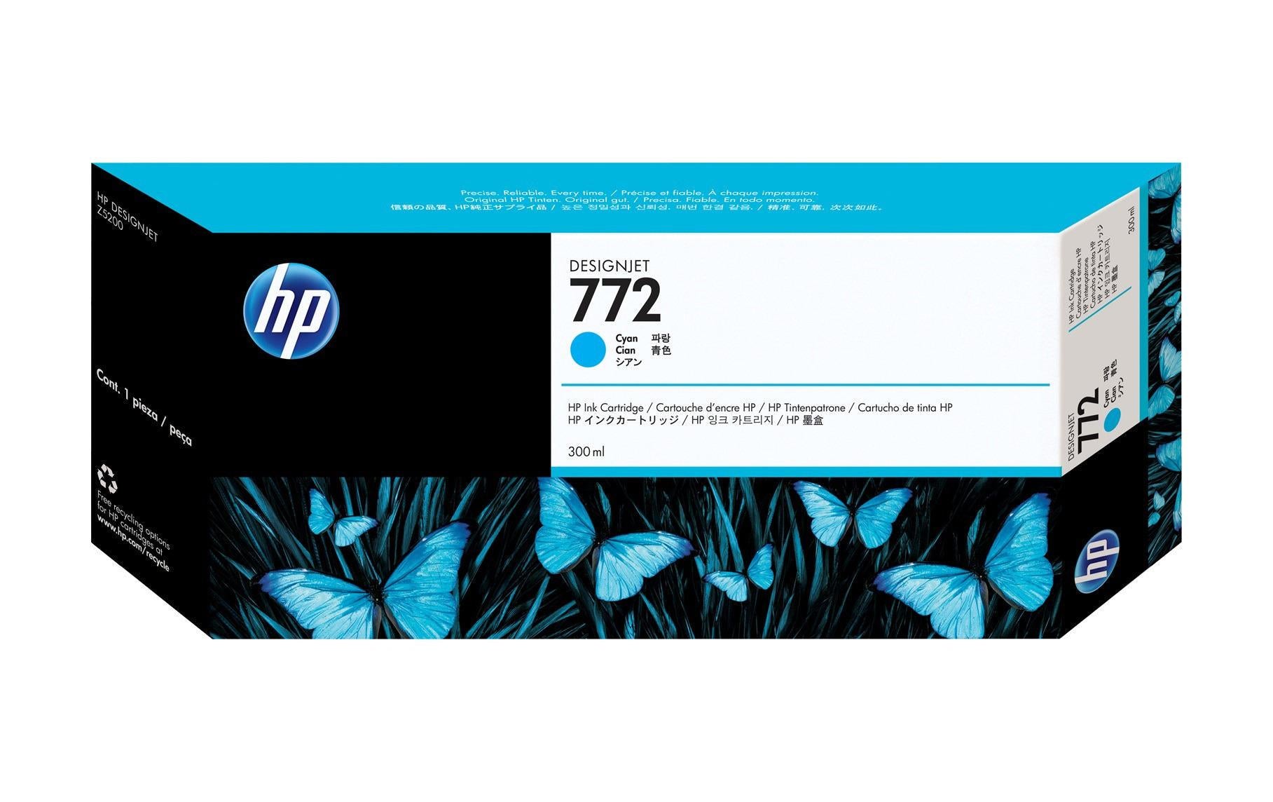 HP Tinte Nr. 772 (CN636A) Cyan