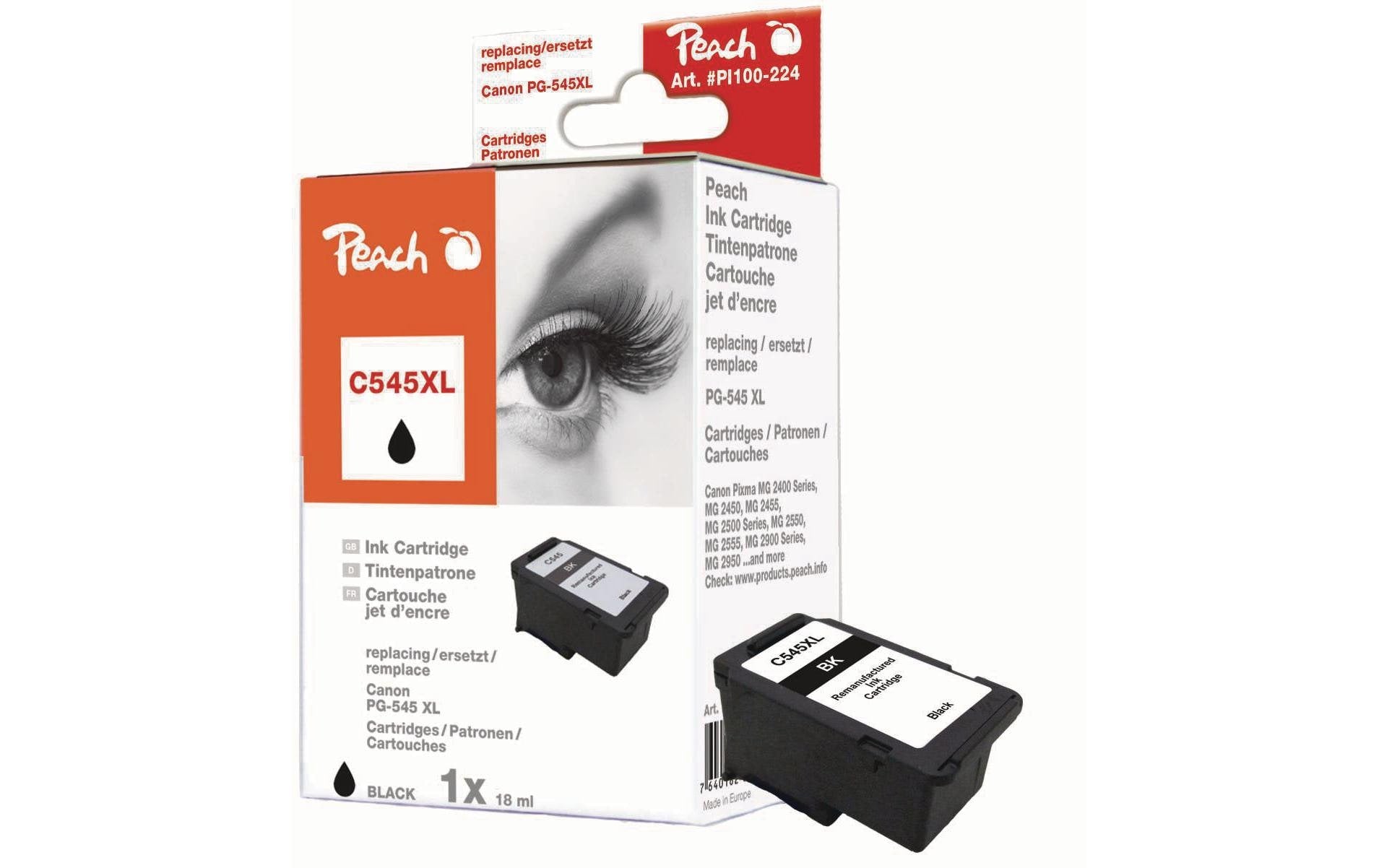 Peach Tinte Canon PG-545XLBK Black