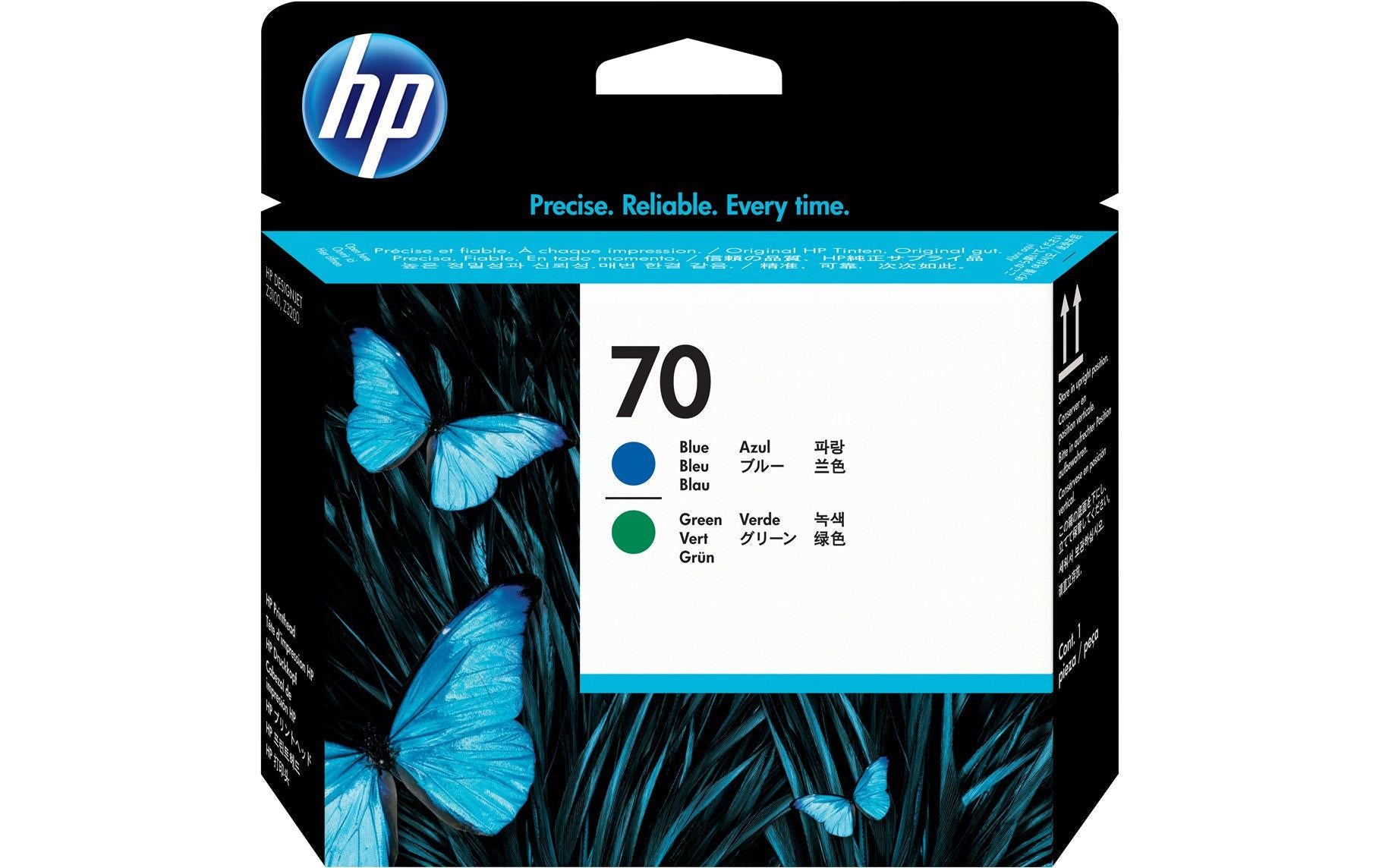 HP Druckkopf Nr. 70 (C9408A) Blue/Green