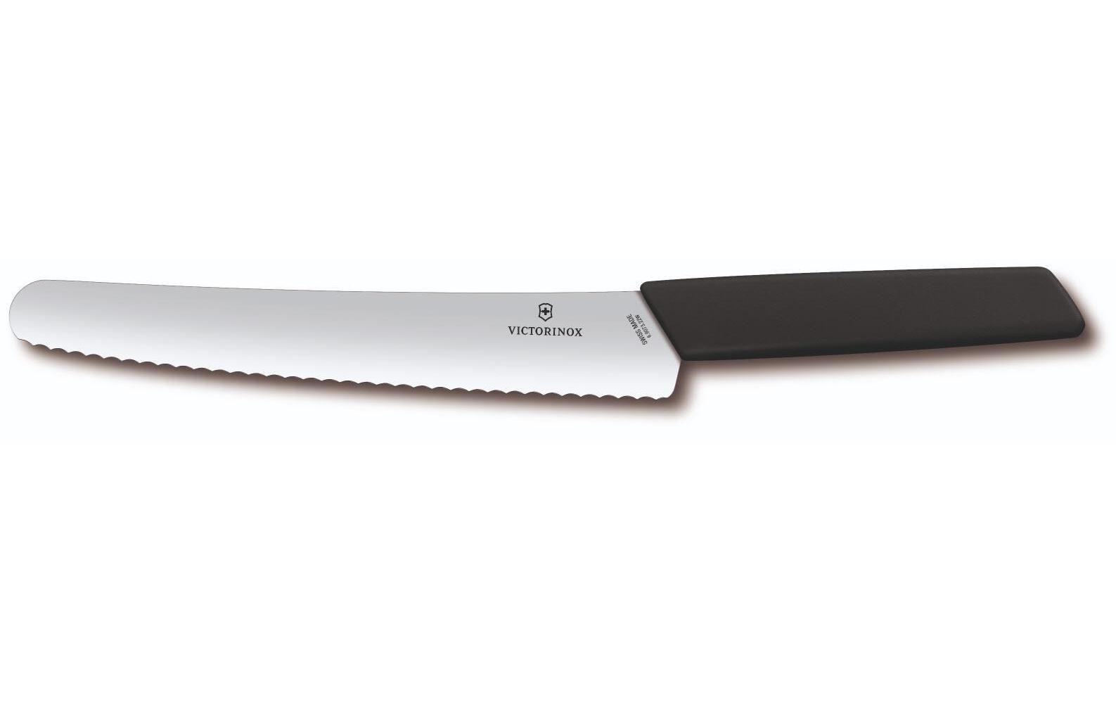 Victorinox Brotmesser Swiss Modern Schwarz