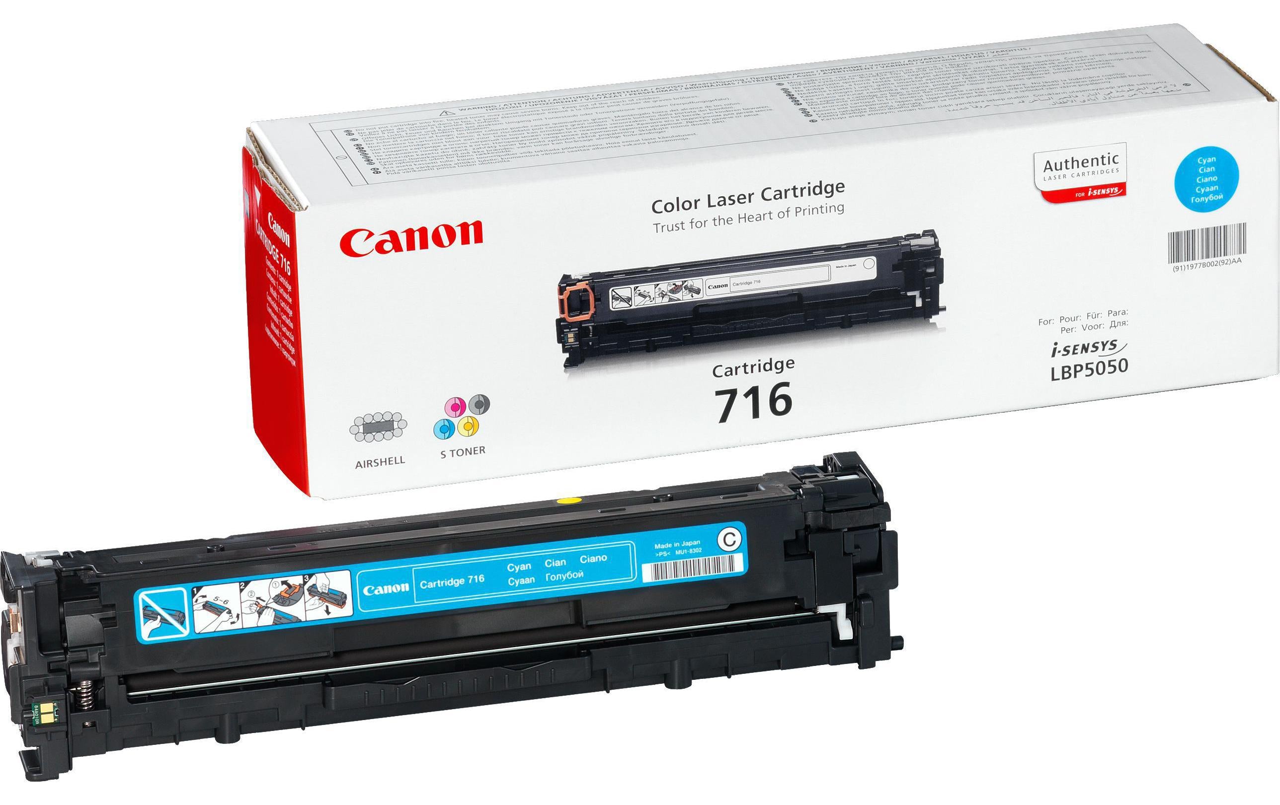 Canon Toner 716 / 1979B002 Cyan