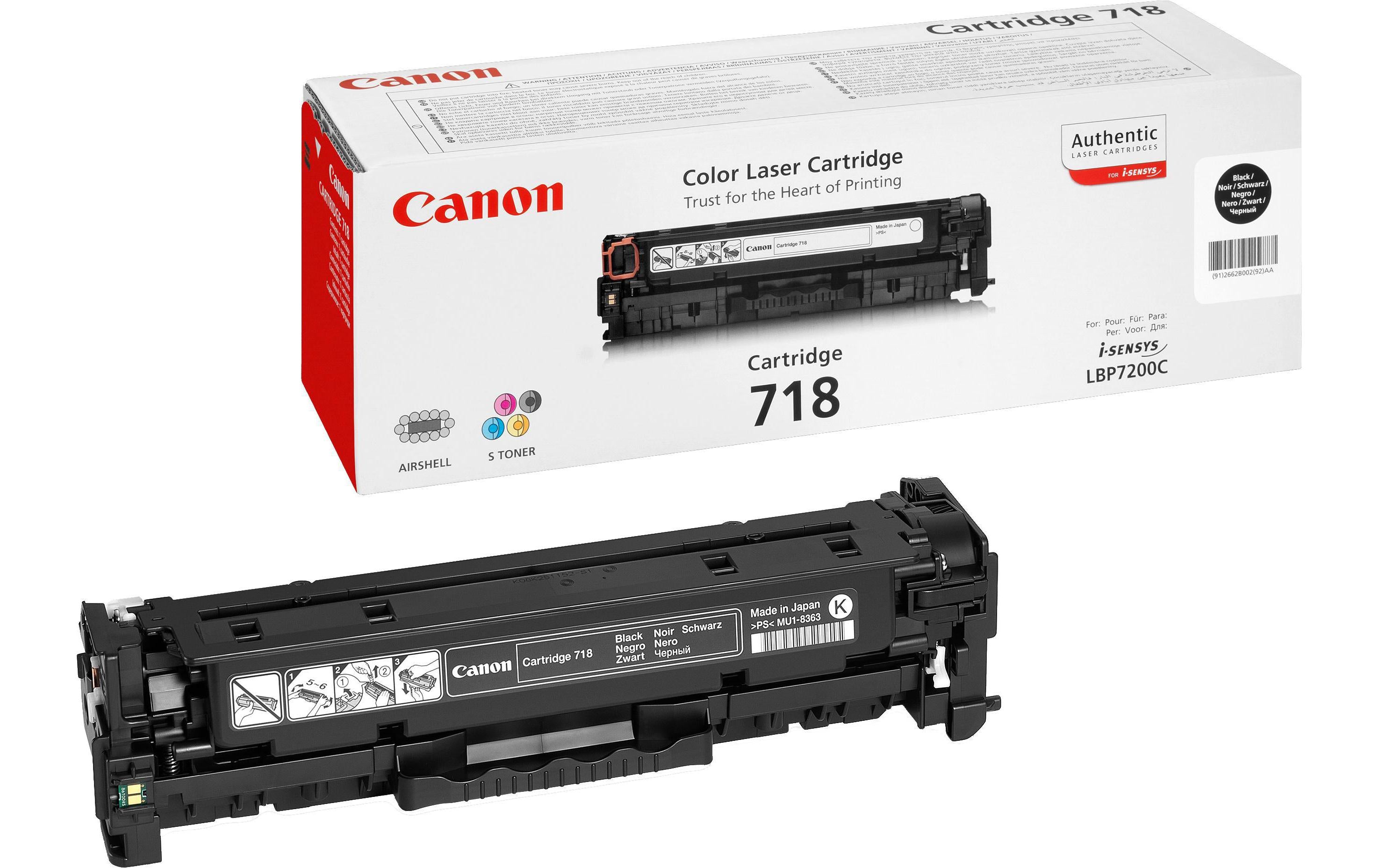 Canon Toner 718 / 2662B002 Black