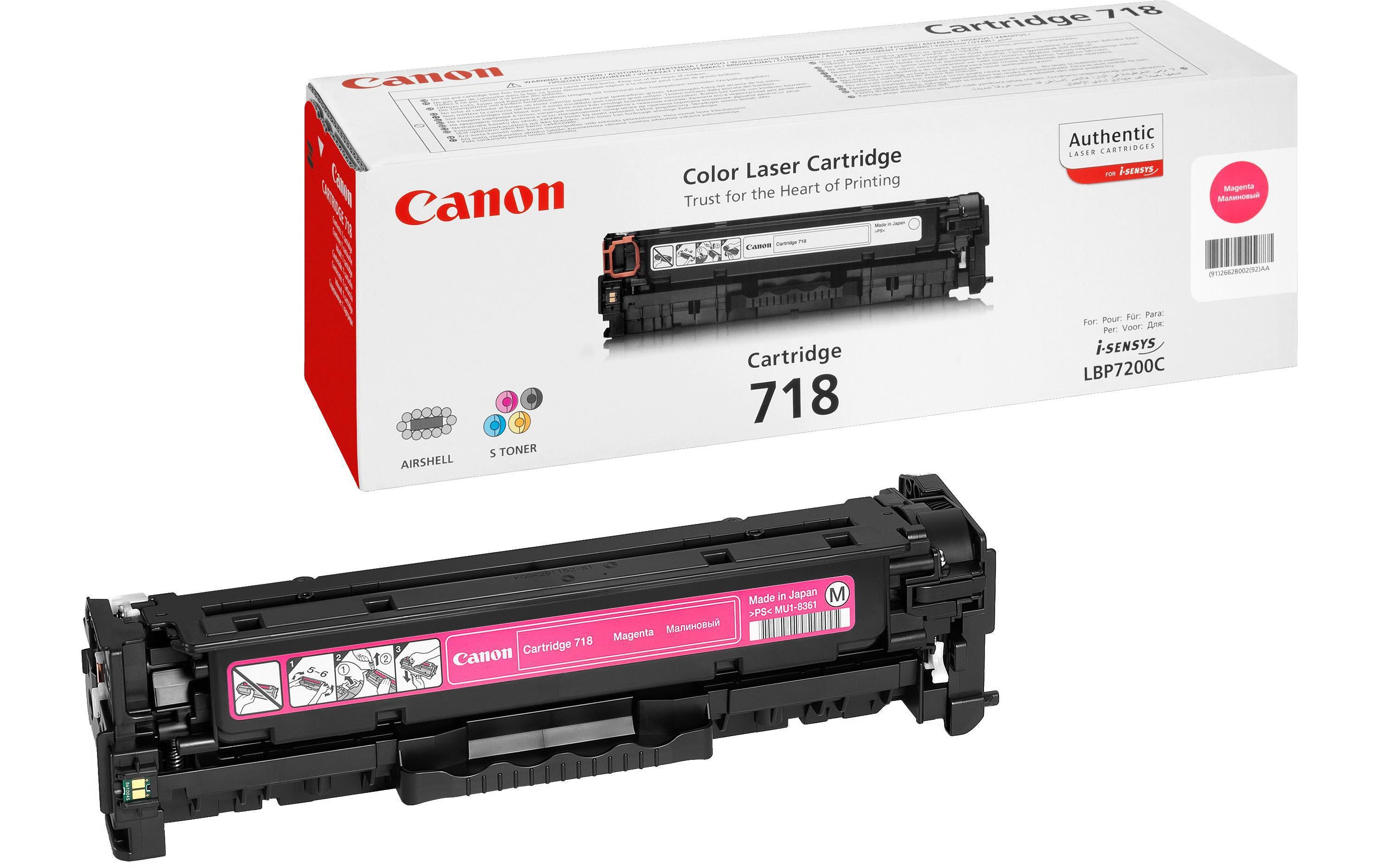Canon Toner 718 / 2660B002 Magenta