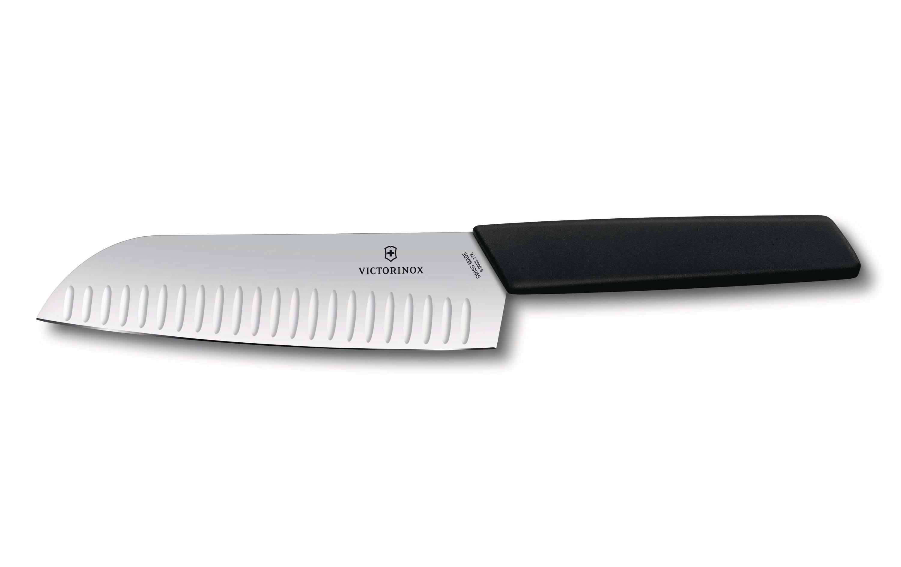 Victorinox Santokumesser Swiss Modern Schwarz