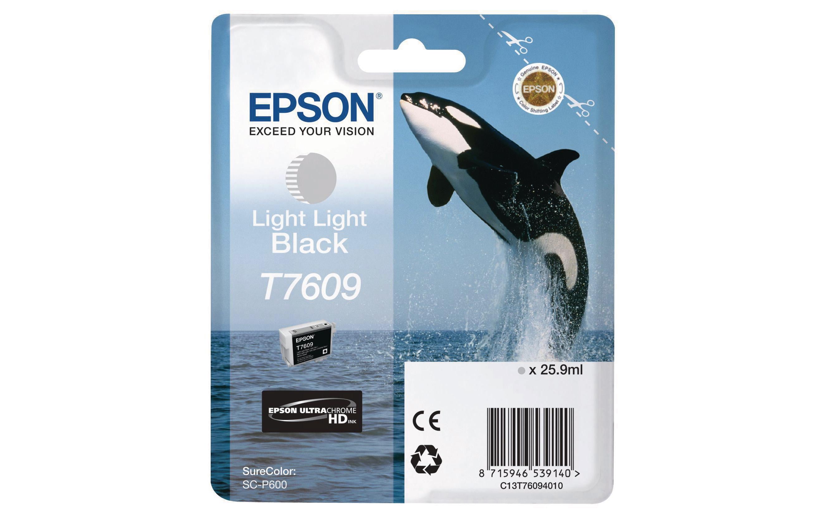 Epson Tinte C13T76094010 Light Light Black