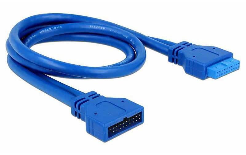 Delock USB3.0 Pinheaderkabel Verlängerung 45 cm