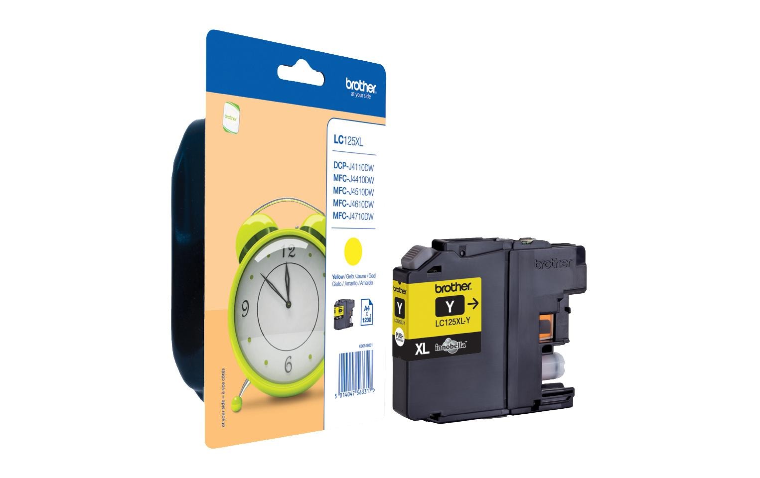 Brother Tinte LC-125XLY Yellow