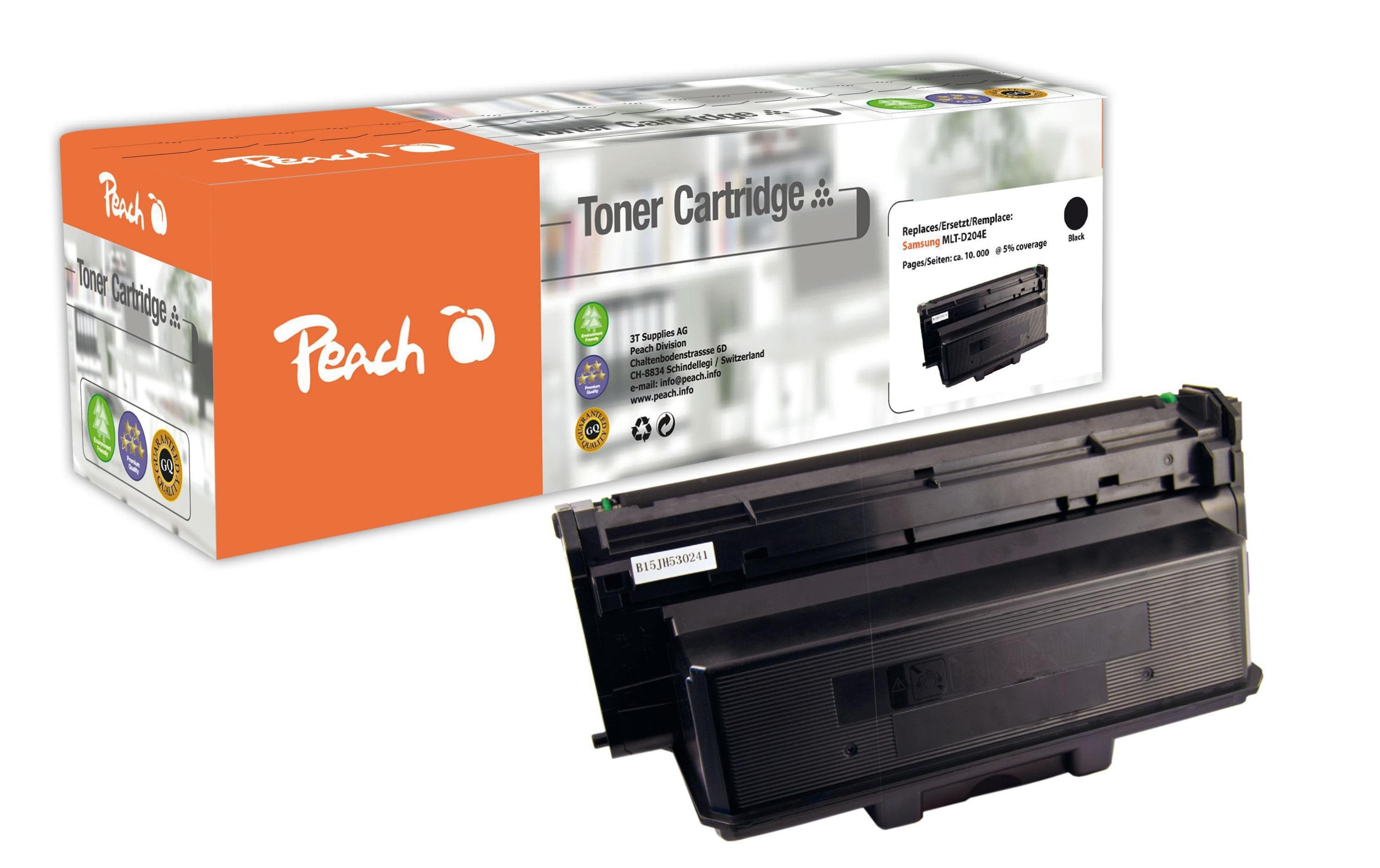 Peach Toner Samsung MLT-D204E Black