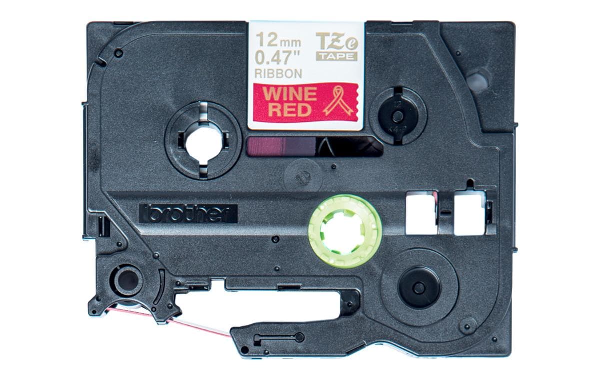 Brother Beschriftungsband TZe-RW34 Gold auf Rot