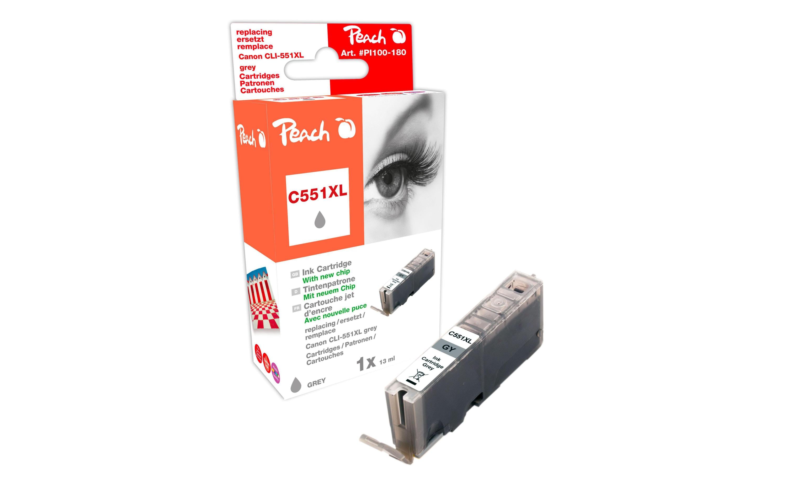 Peach Tinte Canon CLI-551GY Grey
