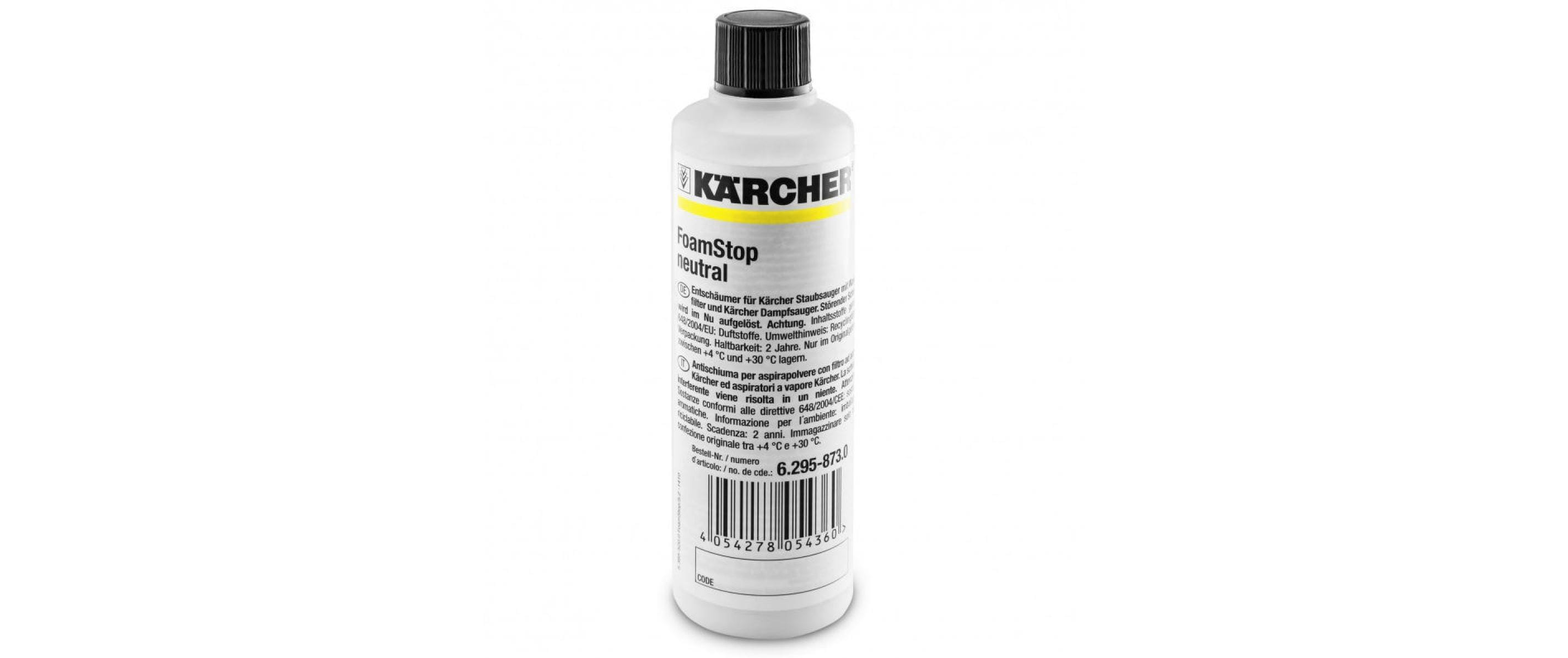 Kärcher Maschinenspülmittel Neutral, Wasserfilter, 125 ml