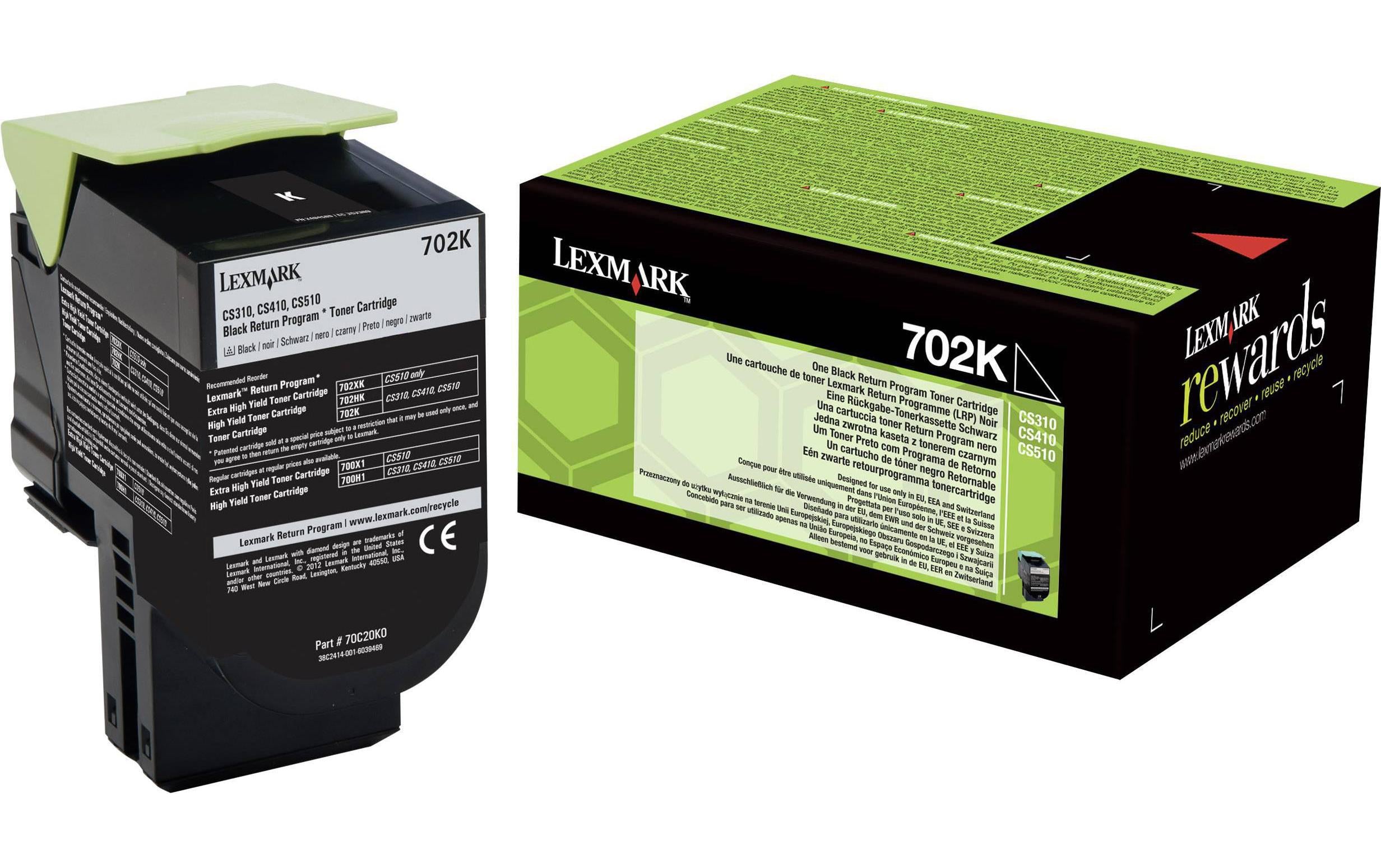 Lexmark Toner 70C20K0 Black