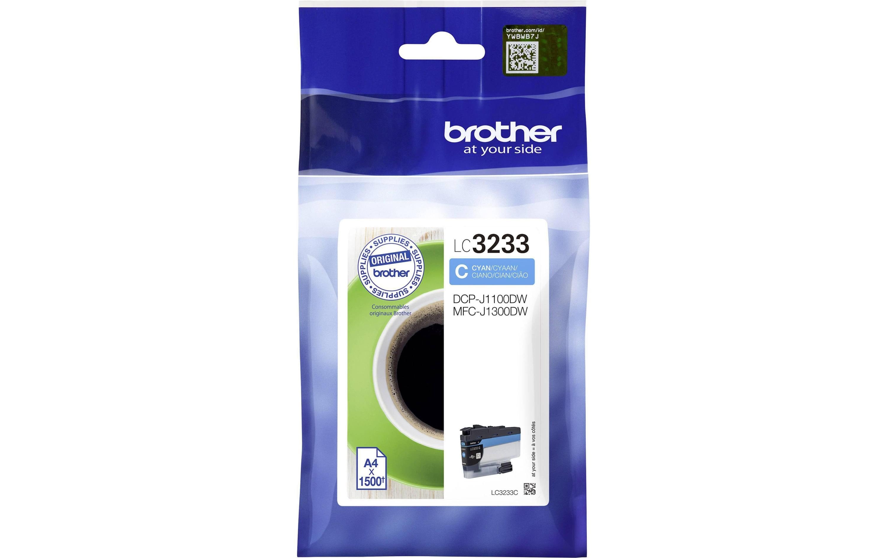 Brother Tinte LC-3233C Cyan