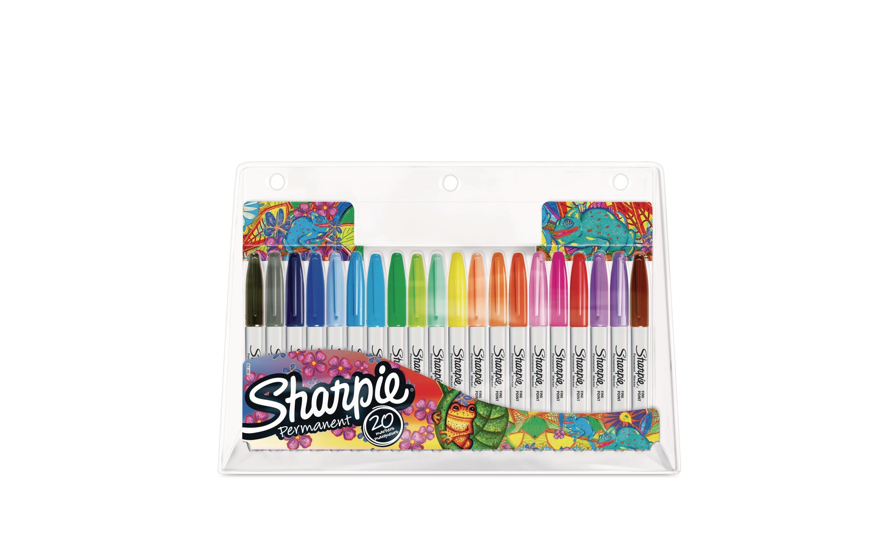 Sharpie Permanent-Marker Chamäleon 0.9 mm, 20er Blister