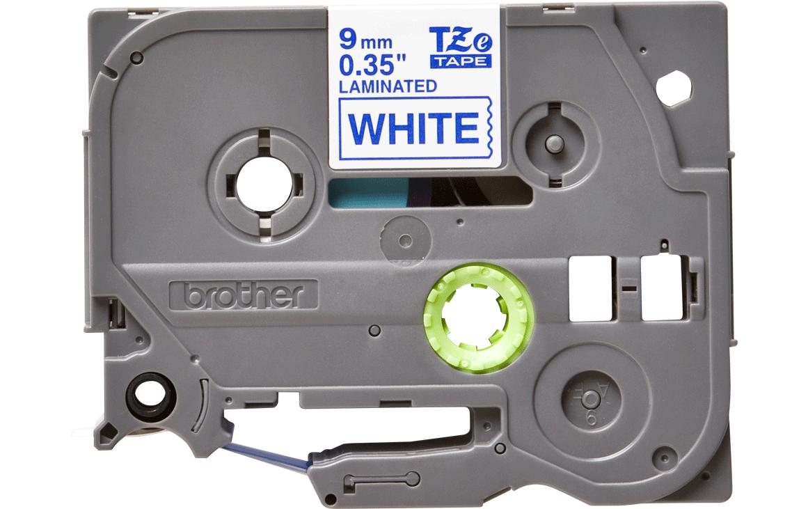 Brother Beschriftungsband TZe-223 Blau auf Weiss