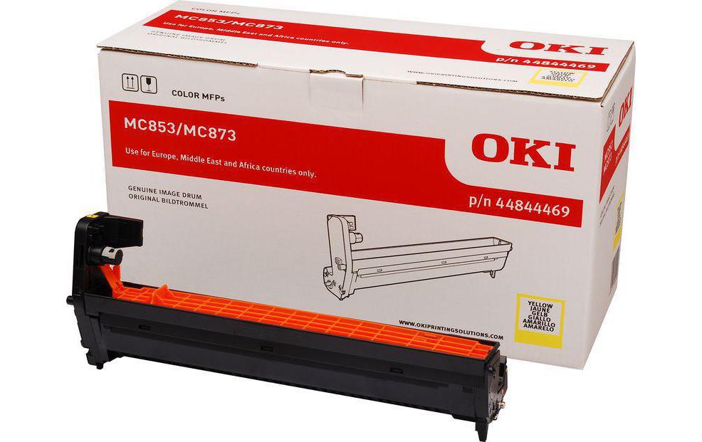 OKI Trommel 44844469 Yellow
