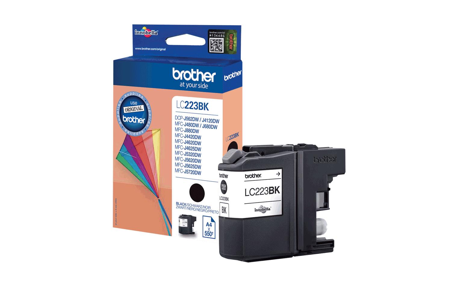 Brother Tinte LC-223BK Black