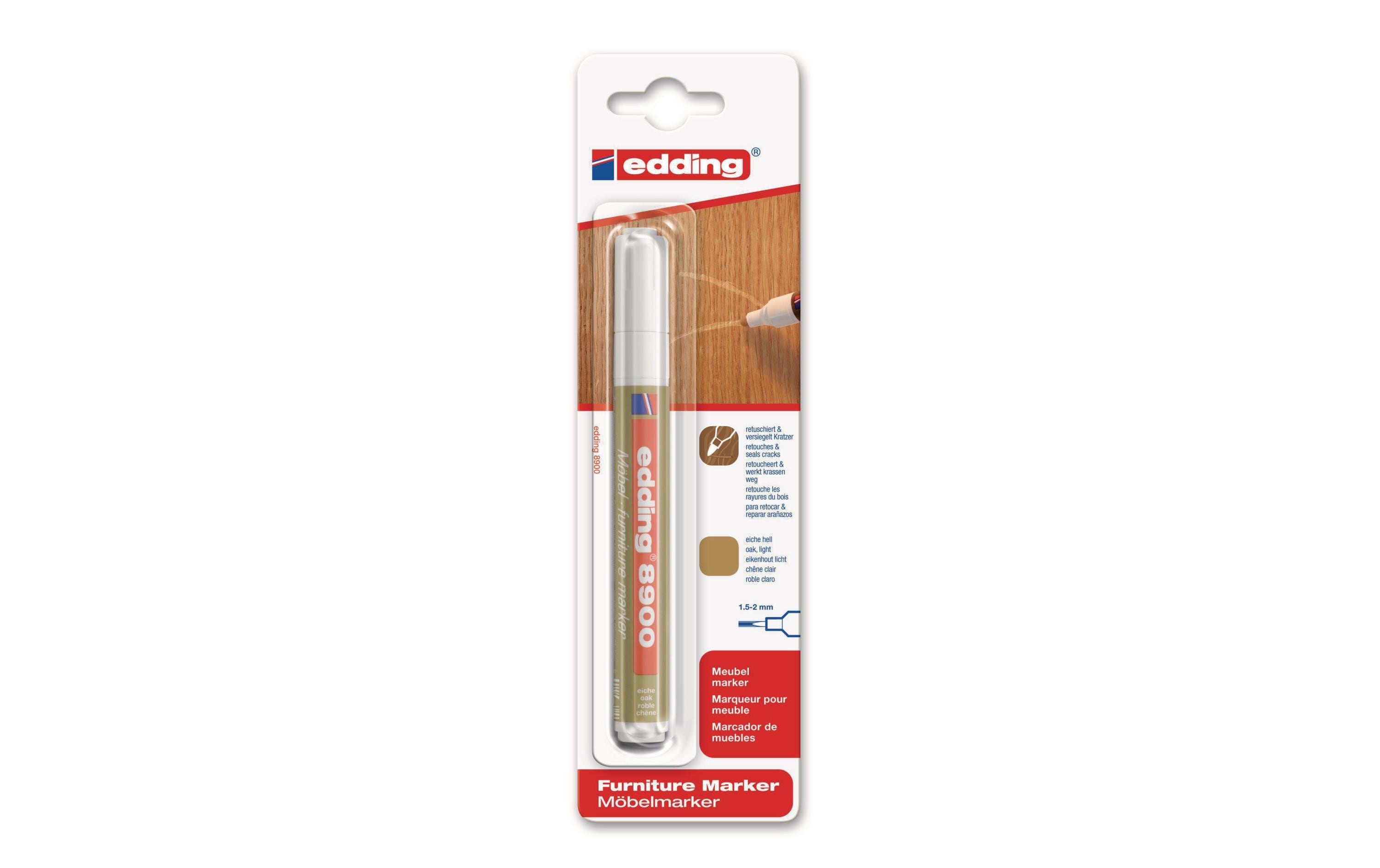 edding Möbelmarker 8900 REP Eiche hell