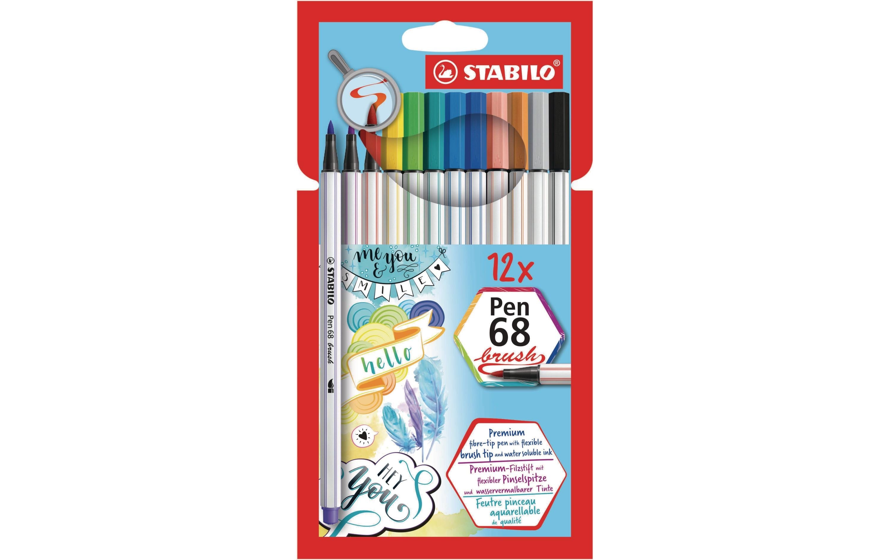 STABILO Filzstift Pen 68 12 Stück
