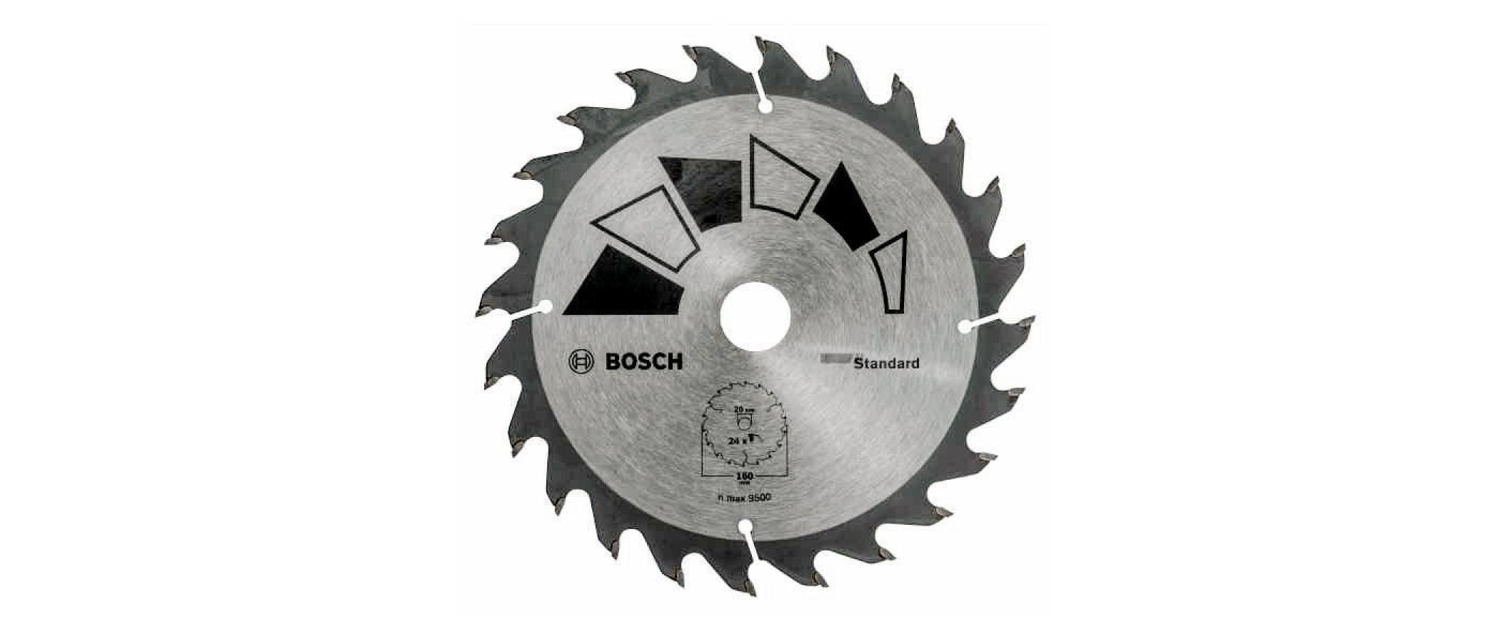 Bosch Kreissägeblatt Standard 160 mm
