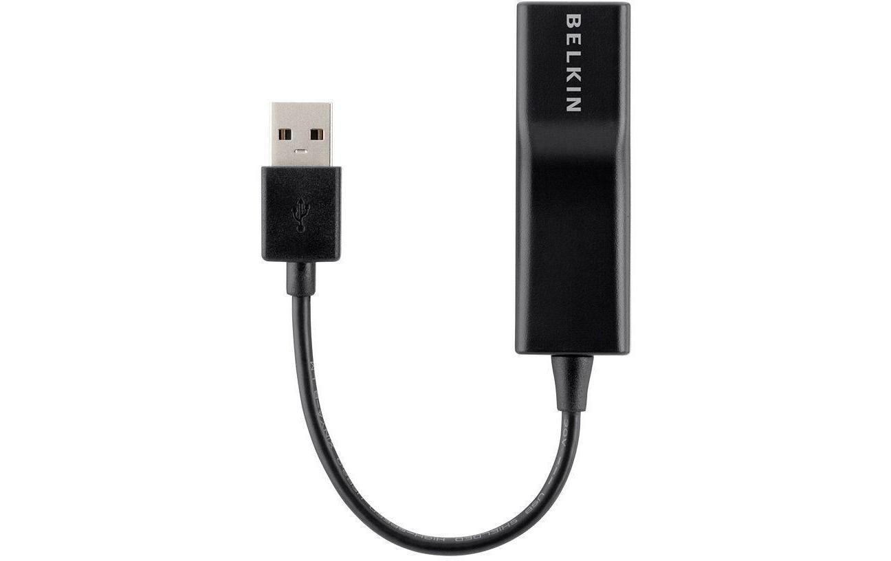 Belkin Netzwerk-Adapter USB 2.0 - RJ45 USB 2.0