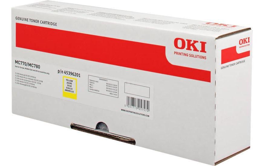 OKI Toner 45396201 Yellow
