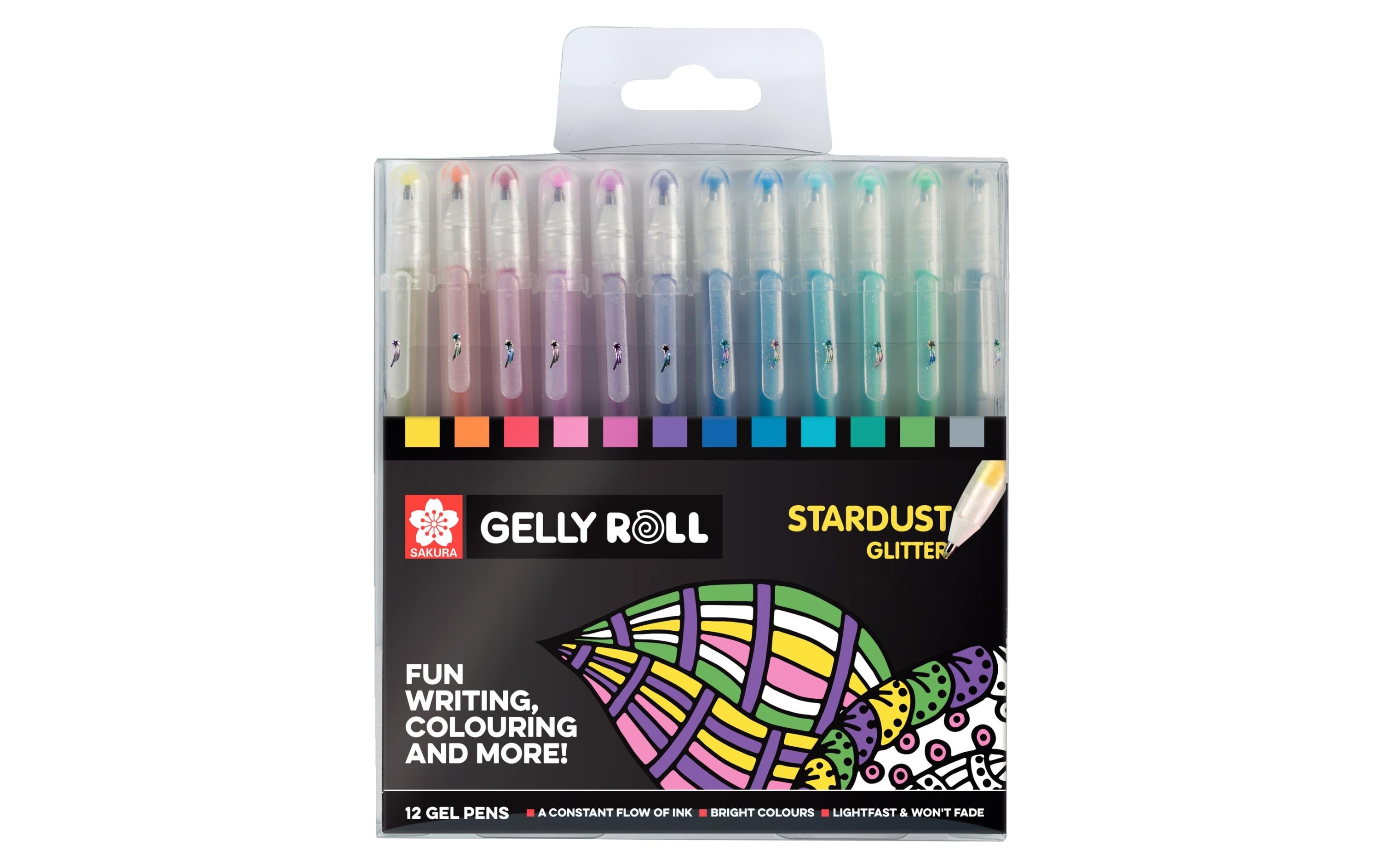 Sakura Gelschreiber Gelly Roll Stardust 12 Stück