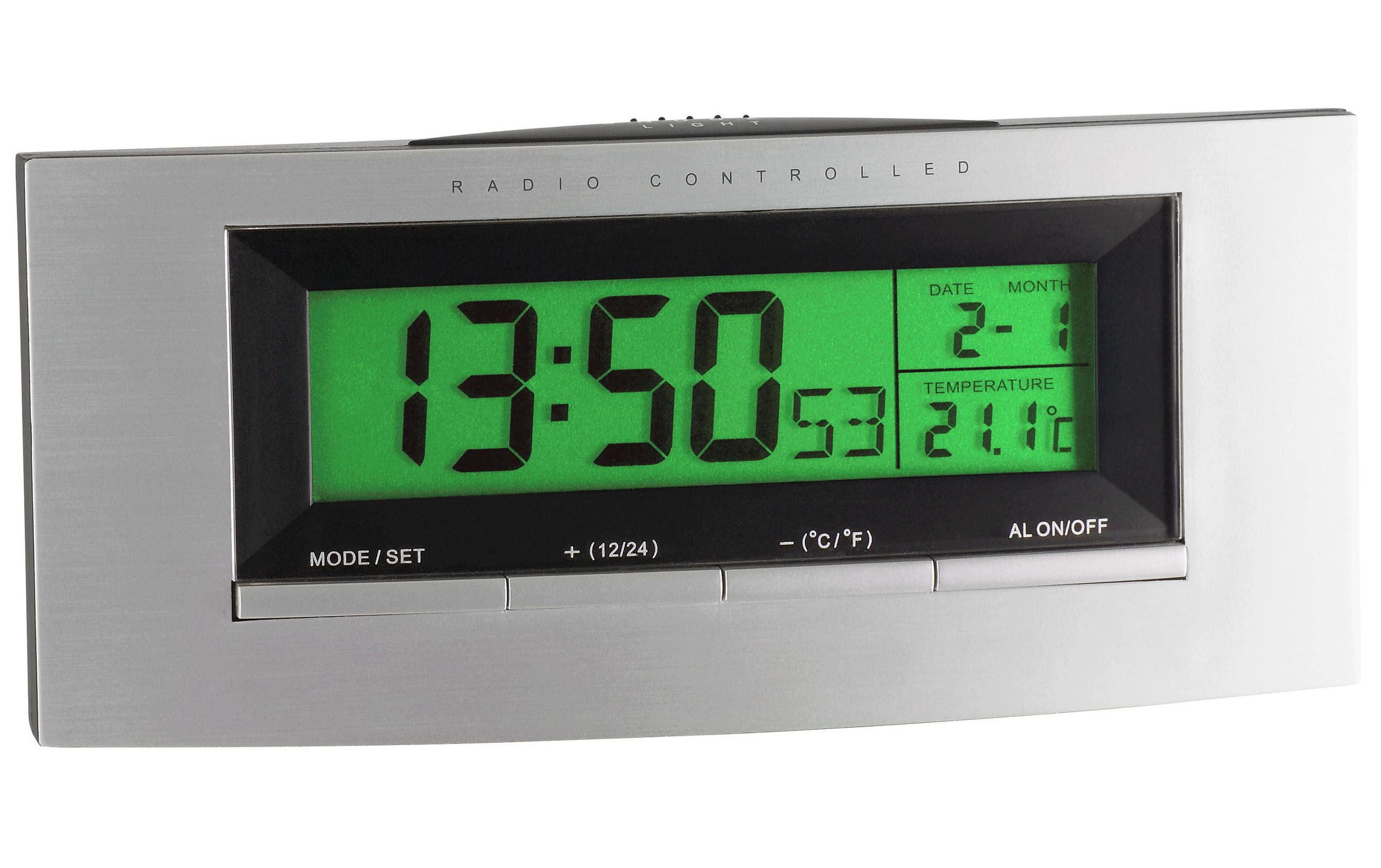 TFA Dostmann Funkwecker mit Temperaturanzeige