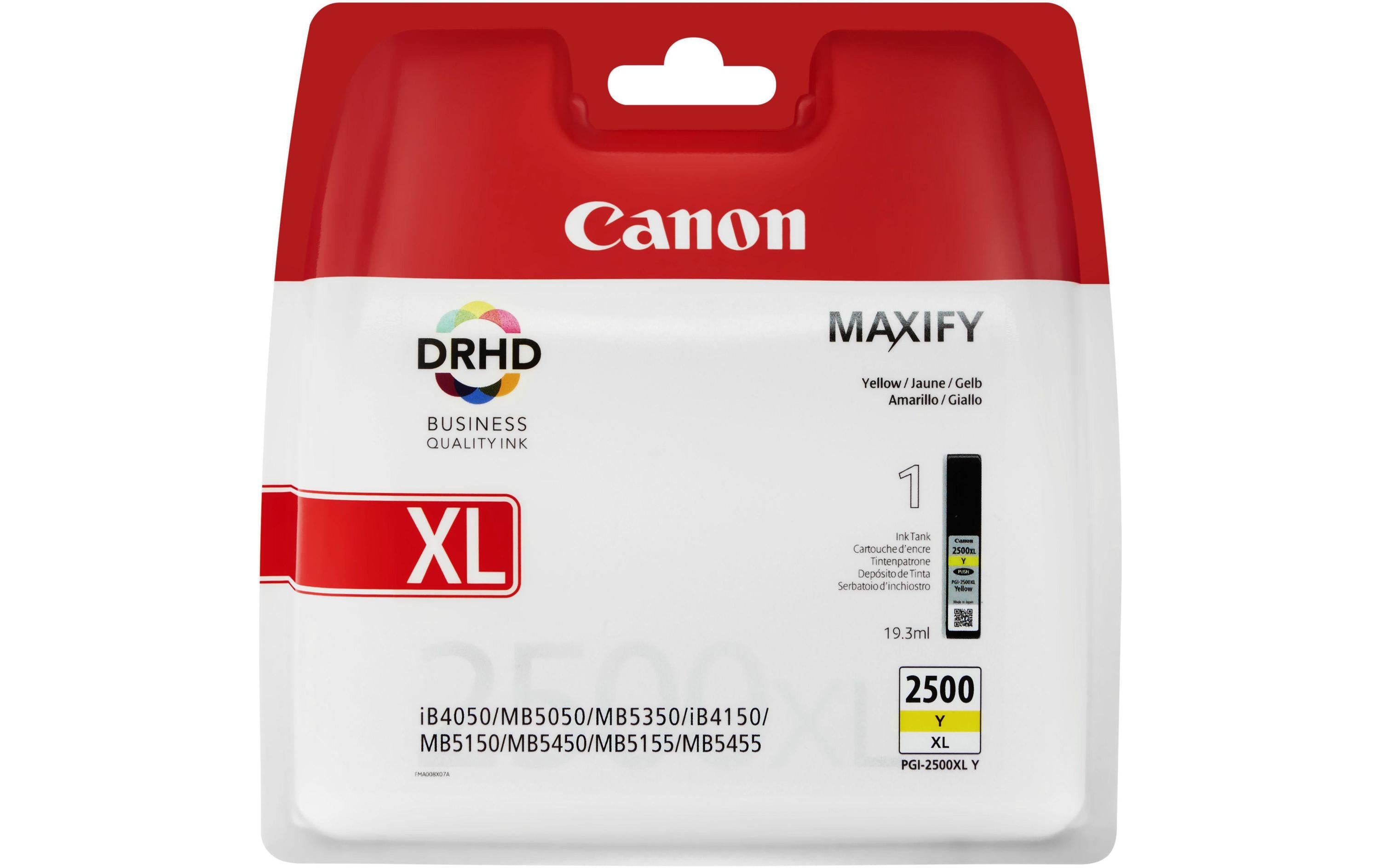 Canon Tinte PGI-2500XL / 9267B001 Yellow