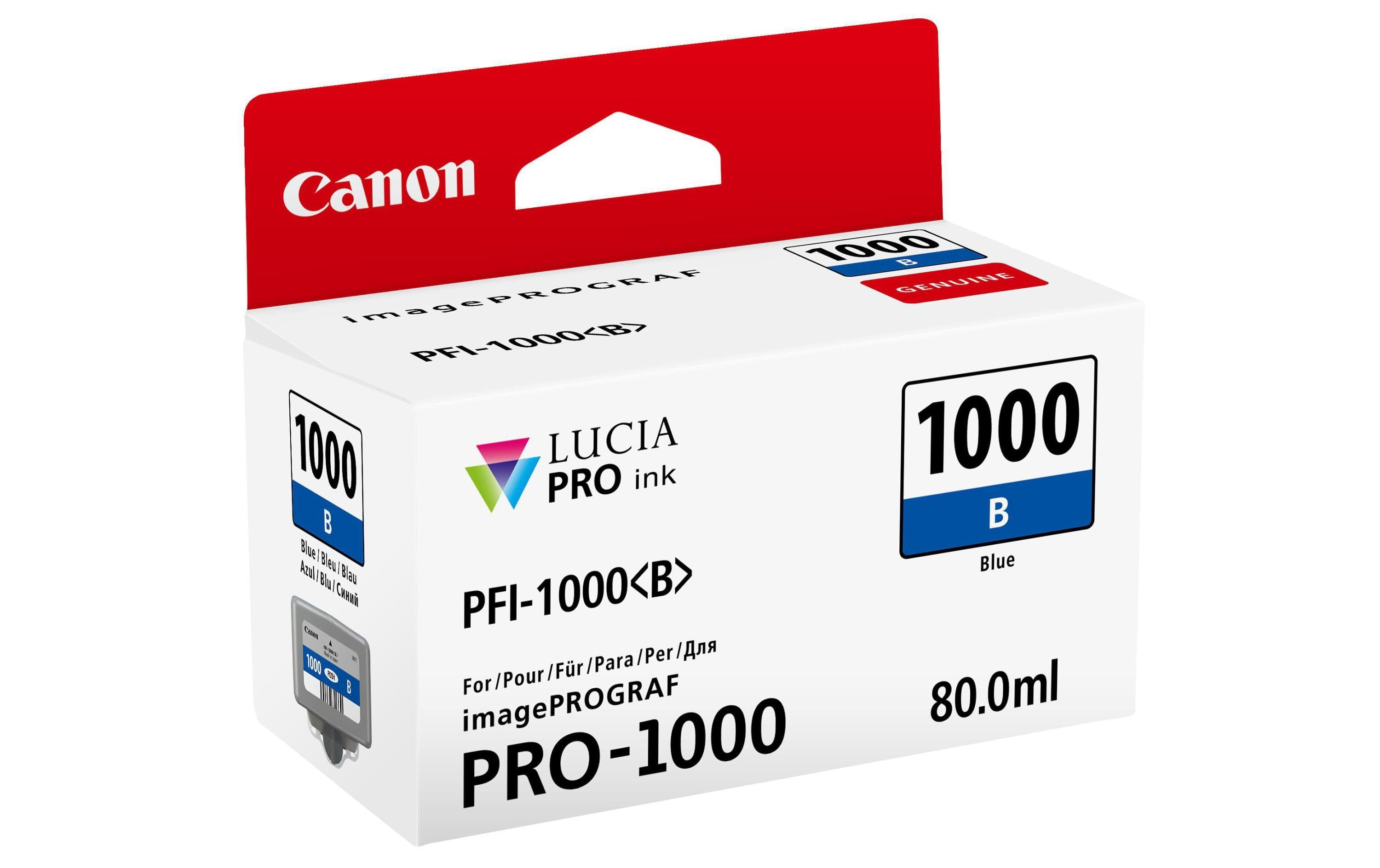 Canon Tinte PFI-1000B  / 0555C001 Blue