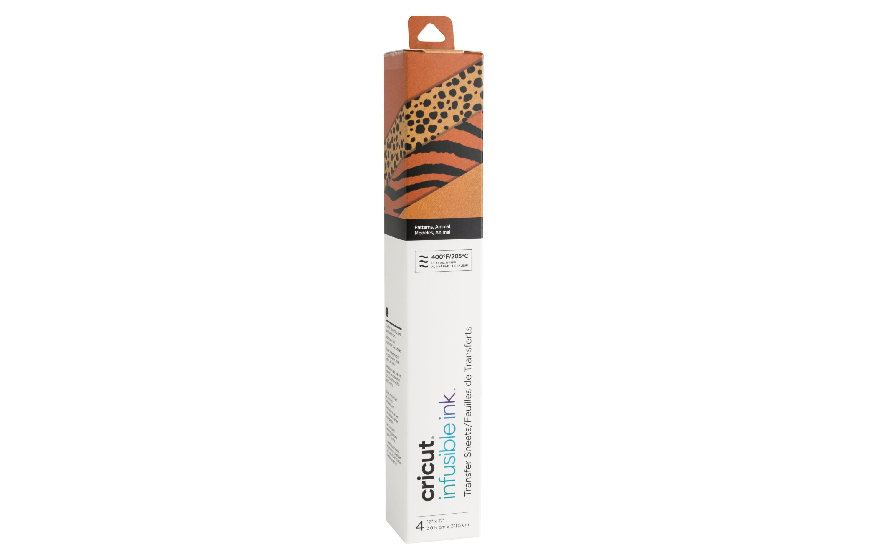 Cricut Aufbügelfolie Infusible Ink Leopard 30.5 x 30.5 cm, 4 Stück