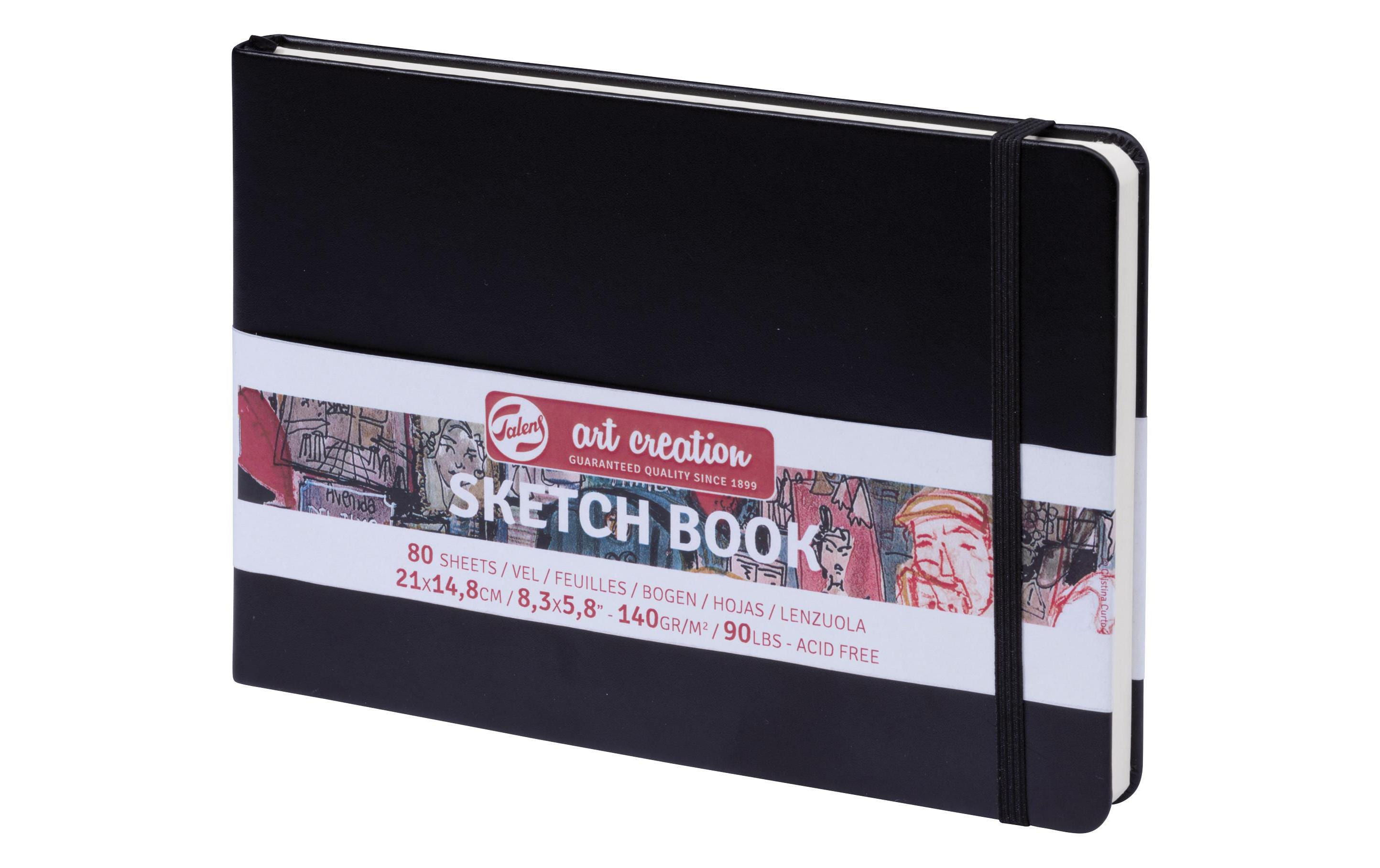 Talens Malbuch A5 Schwarz