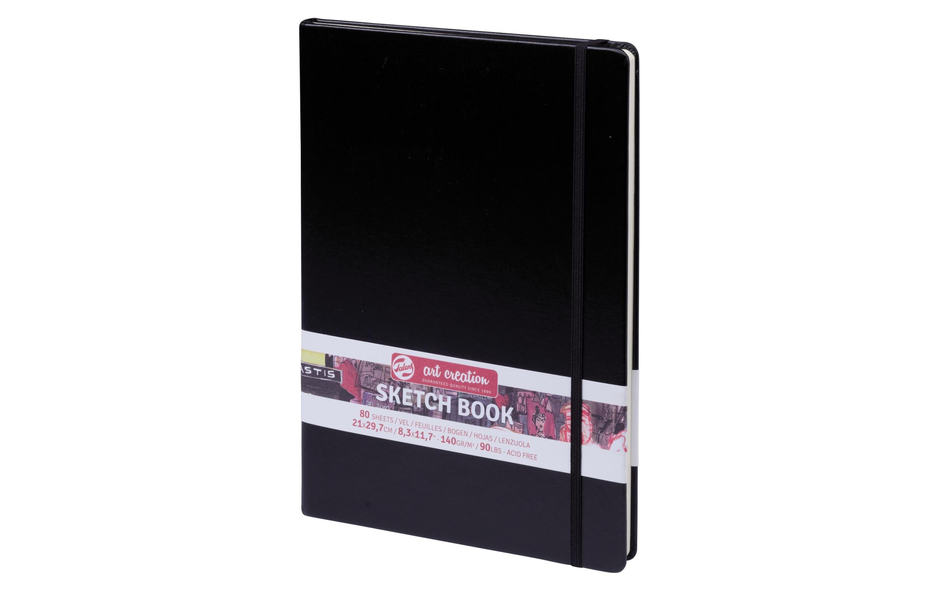 Talens Malbuch A4 Schwarz