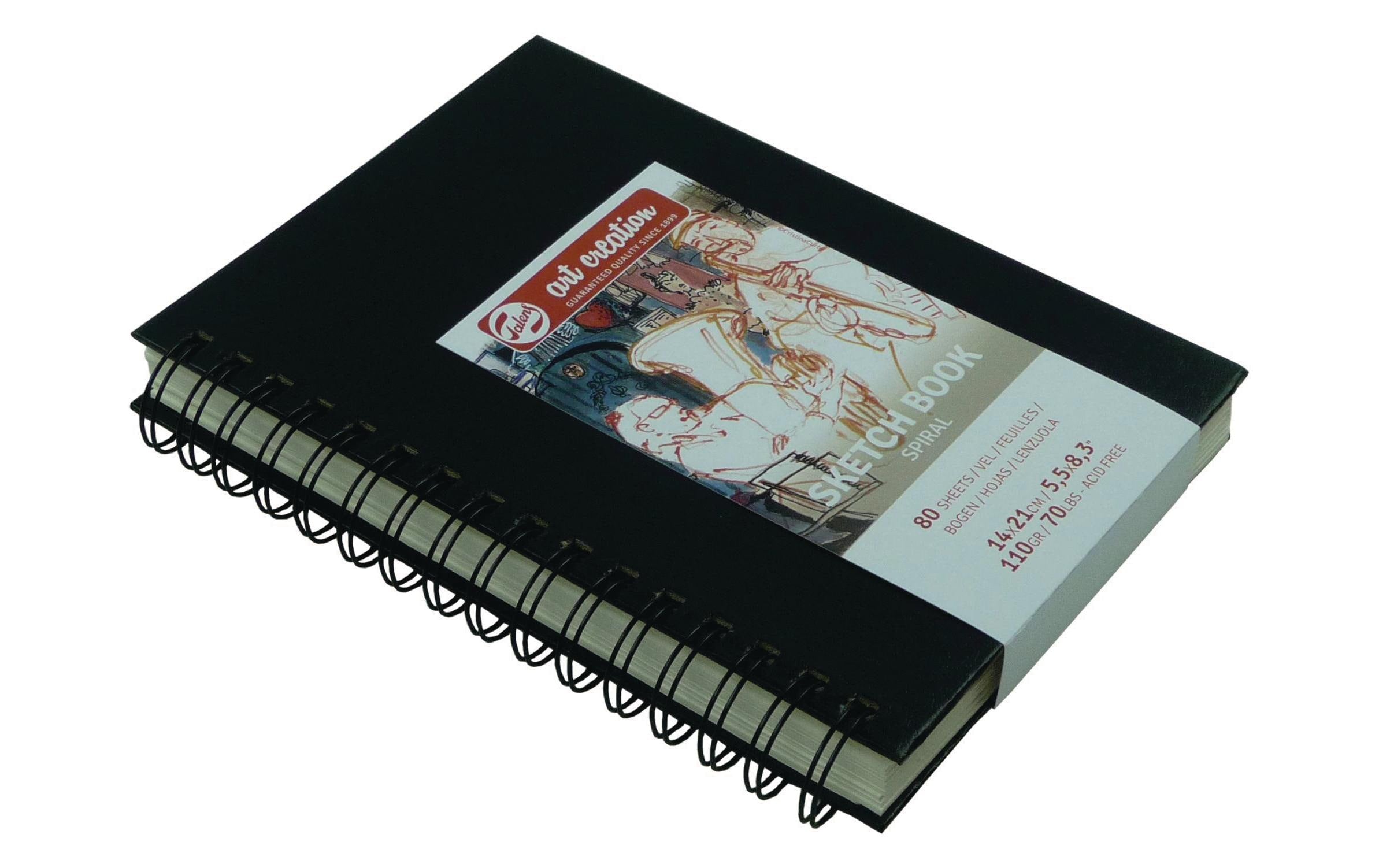 Talens Zeichenblock 14 x 21 cm Schwarz