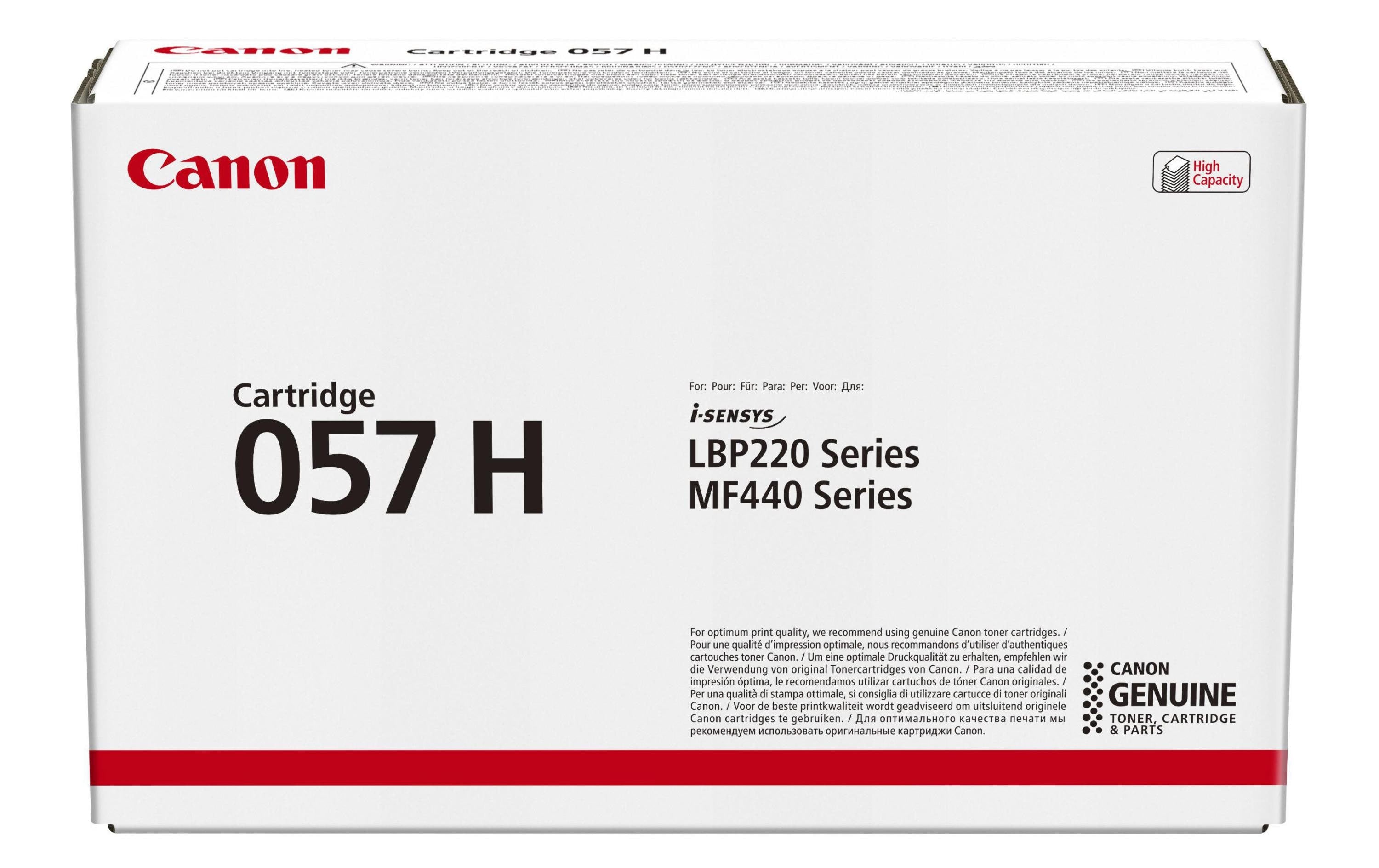 Canon Toner 057H / 3010C002 Black