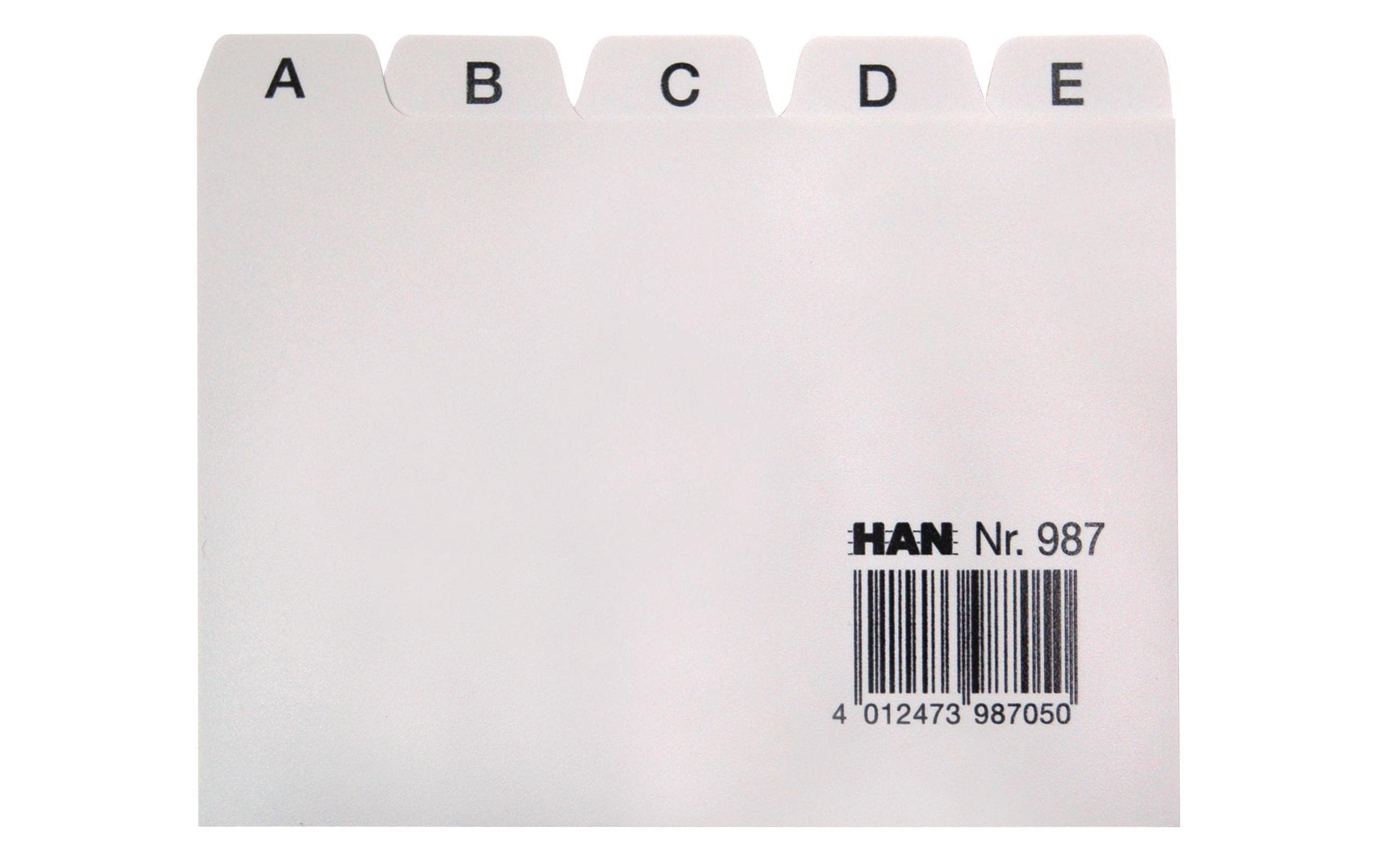 HAN Register A-Z, A7 quer