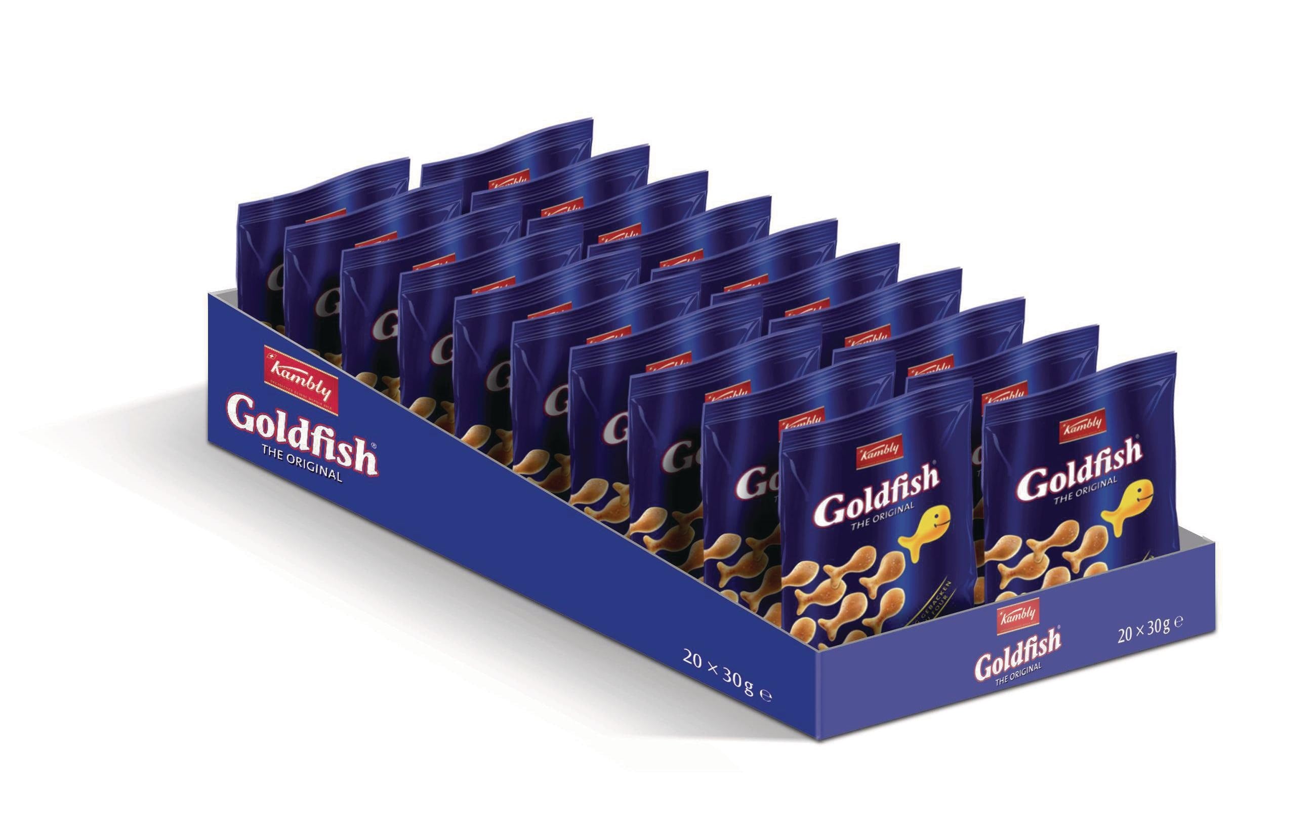 Kambly Apéro Goldfish Kleinpackung Kleinpackungen 20 x 30 g